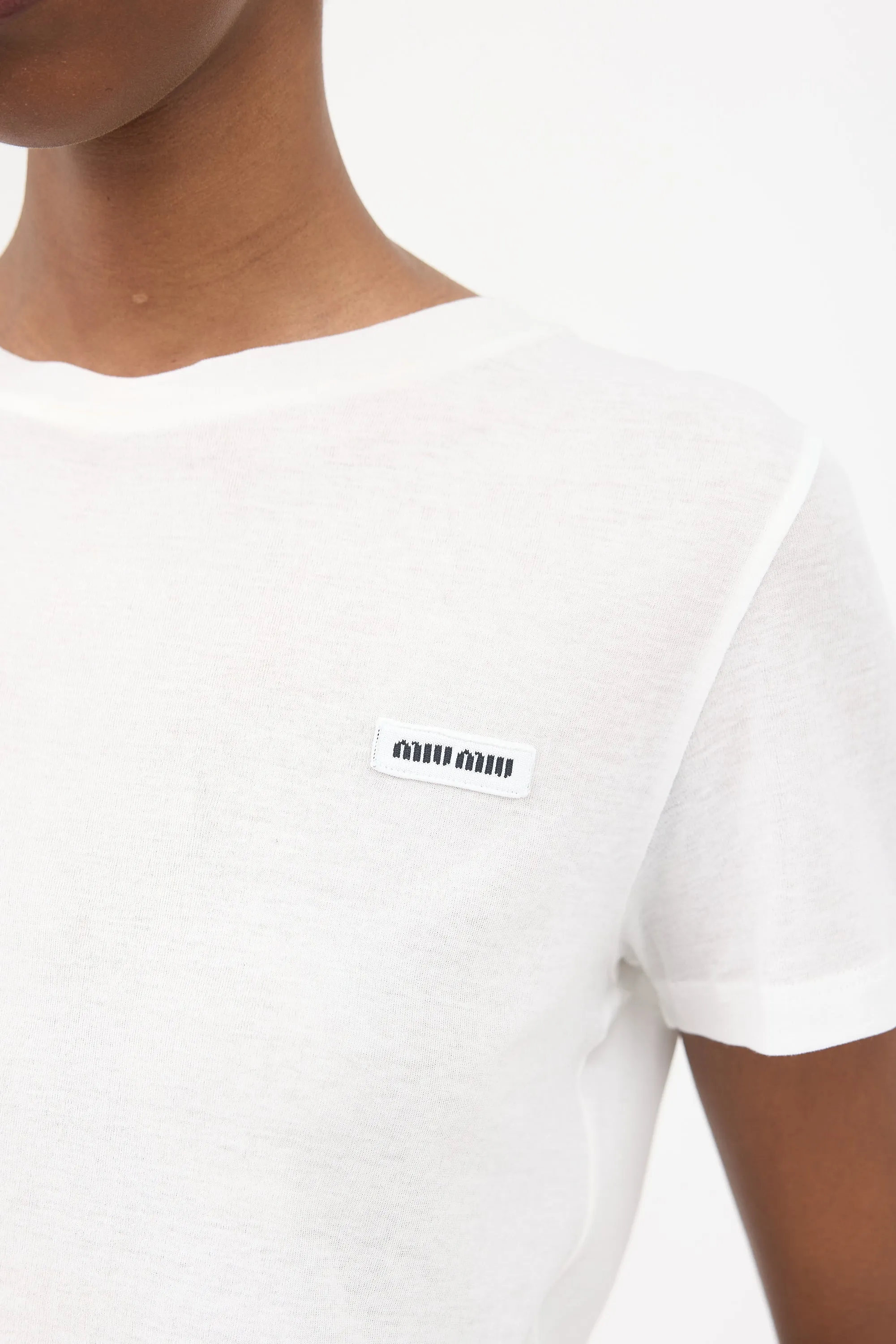 Lace Hem T-Shirt sold by VSP Consignment product image thumbnail 5