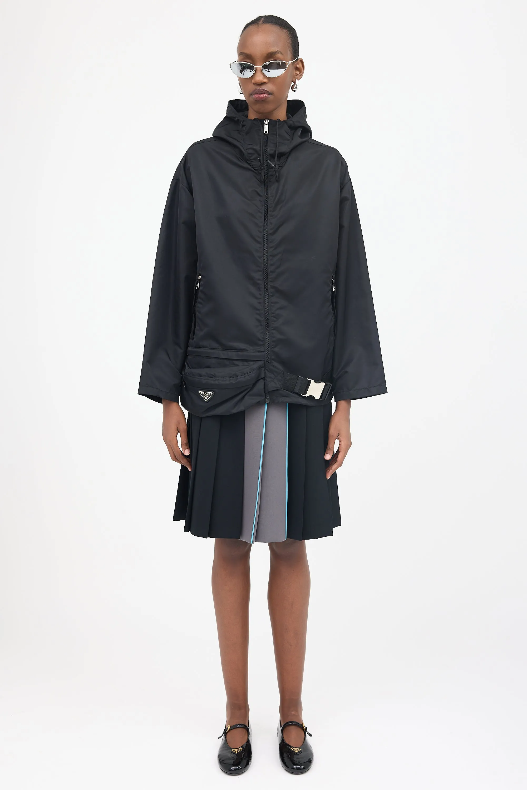 Nylon Belt Bag Jacket sold by VSP Consignment product image thumbnail 3