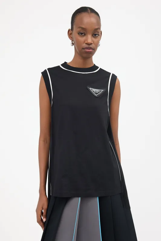SS 2020 Fringed Logo Jersey sold by VSP Consignment