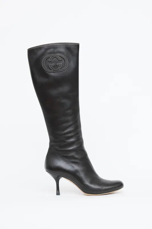 GG Heeled Boot sold by VSP Consignment