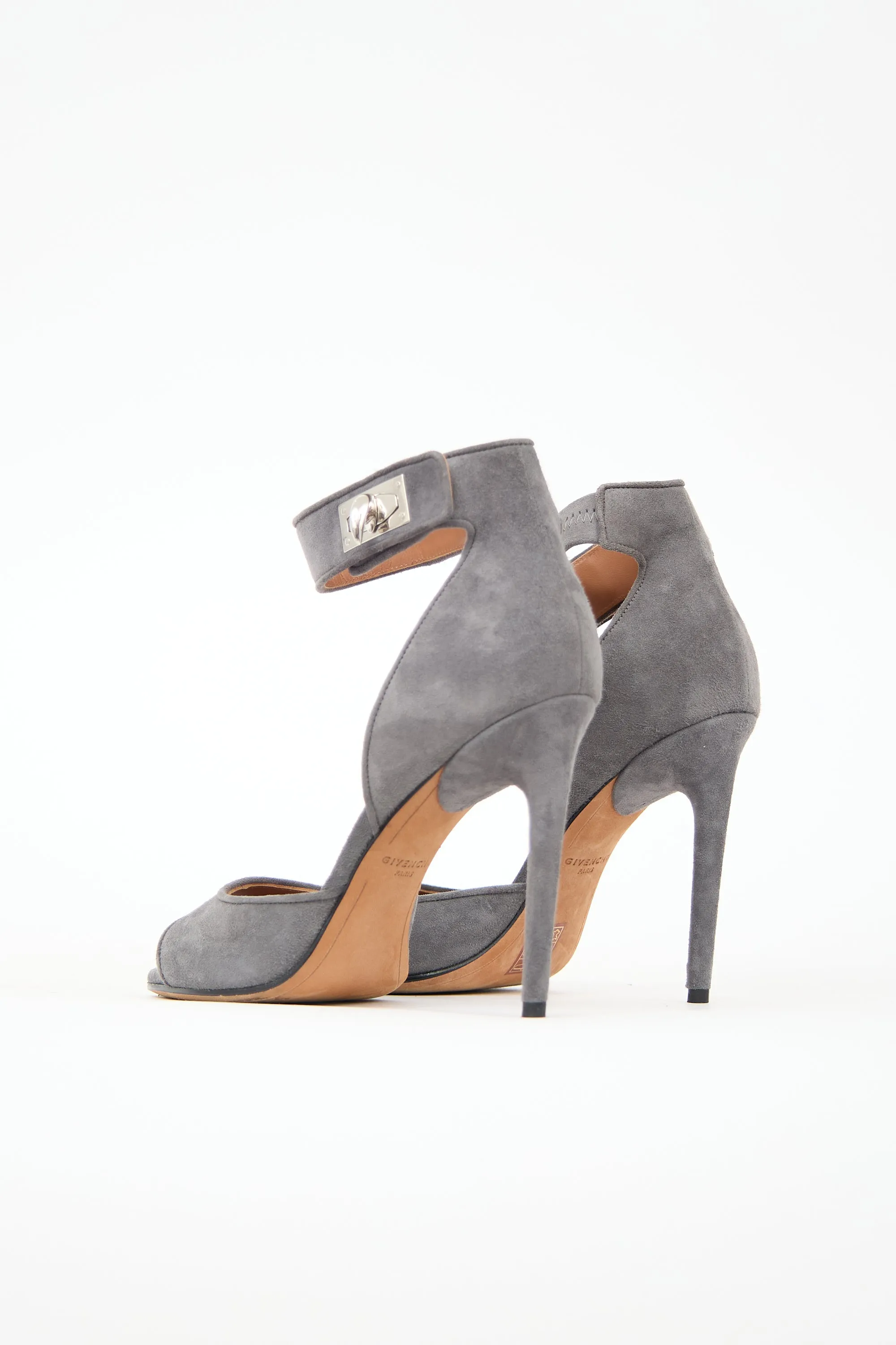 Suede Lock Sandal sold by VSP Consignment product image thumbnail 4