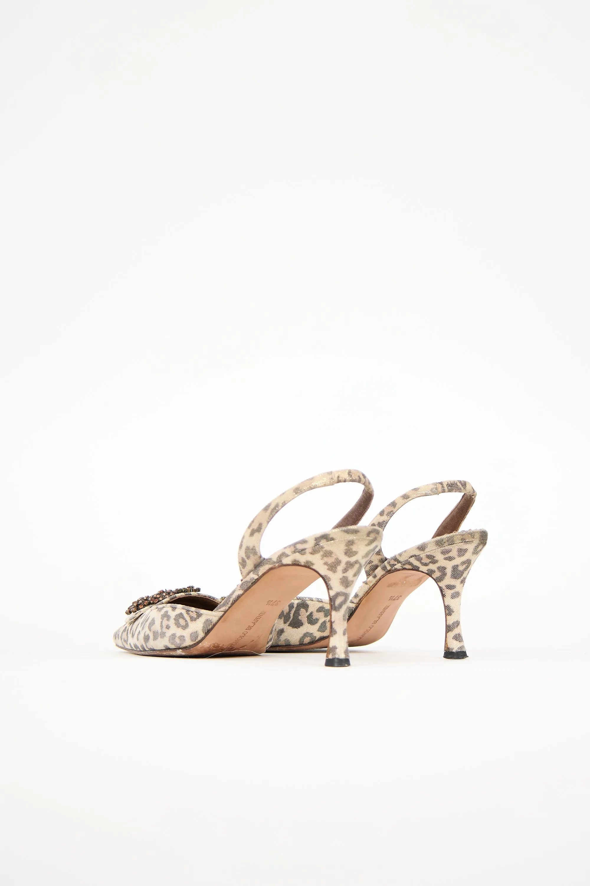Sparkly Printed Slingback Pump sold by VSP Consignment product image thumbnail 4