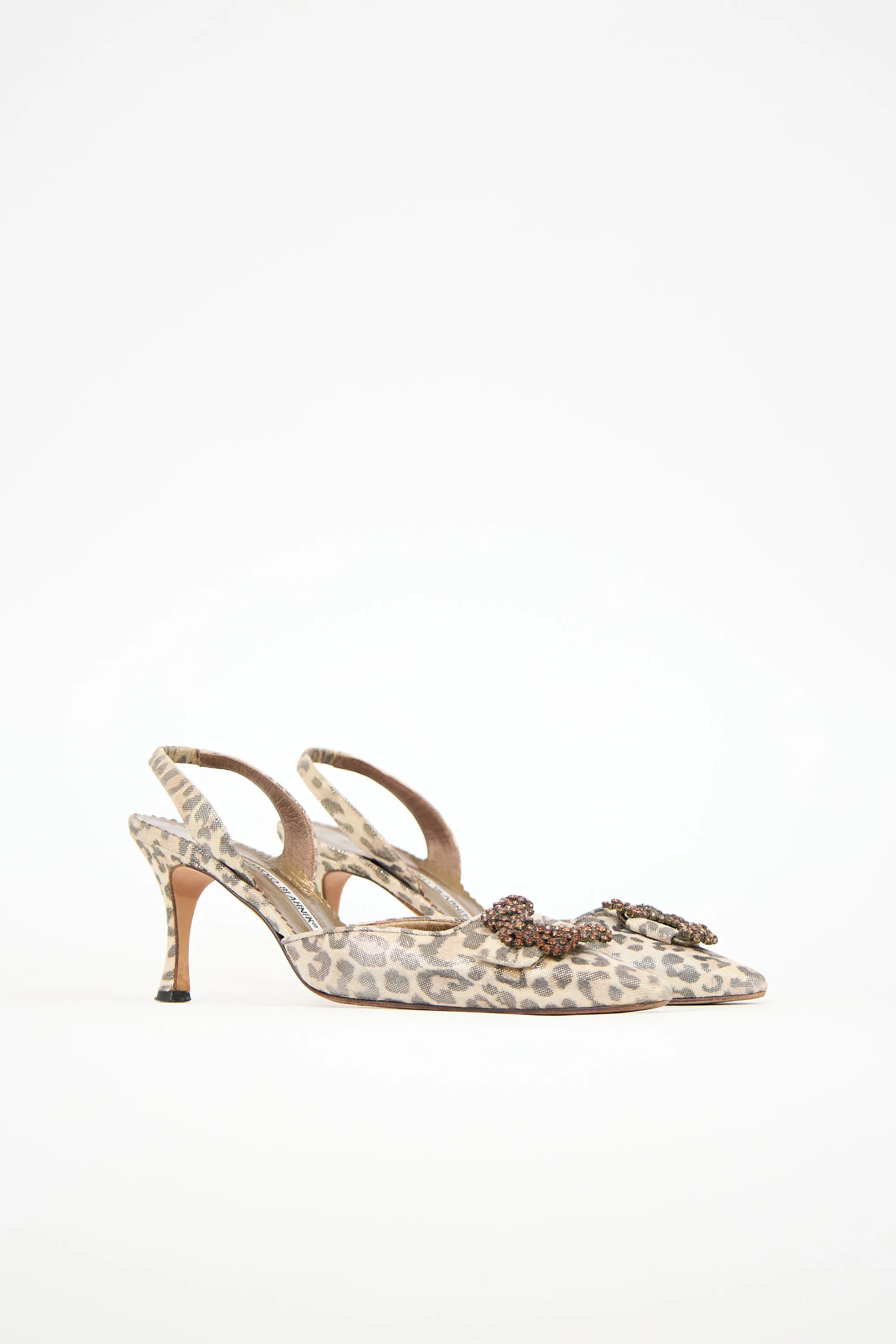 Sparkly Printed Slingback Pump sold by VSP Consignment product image thumbnail 2