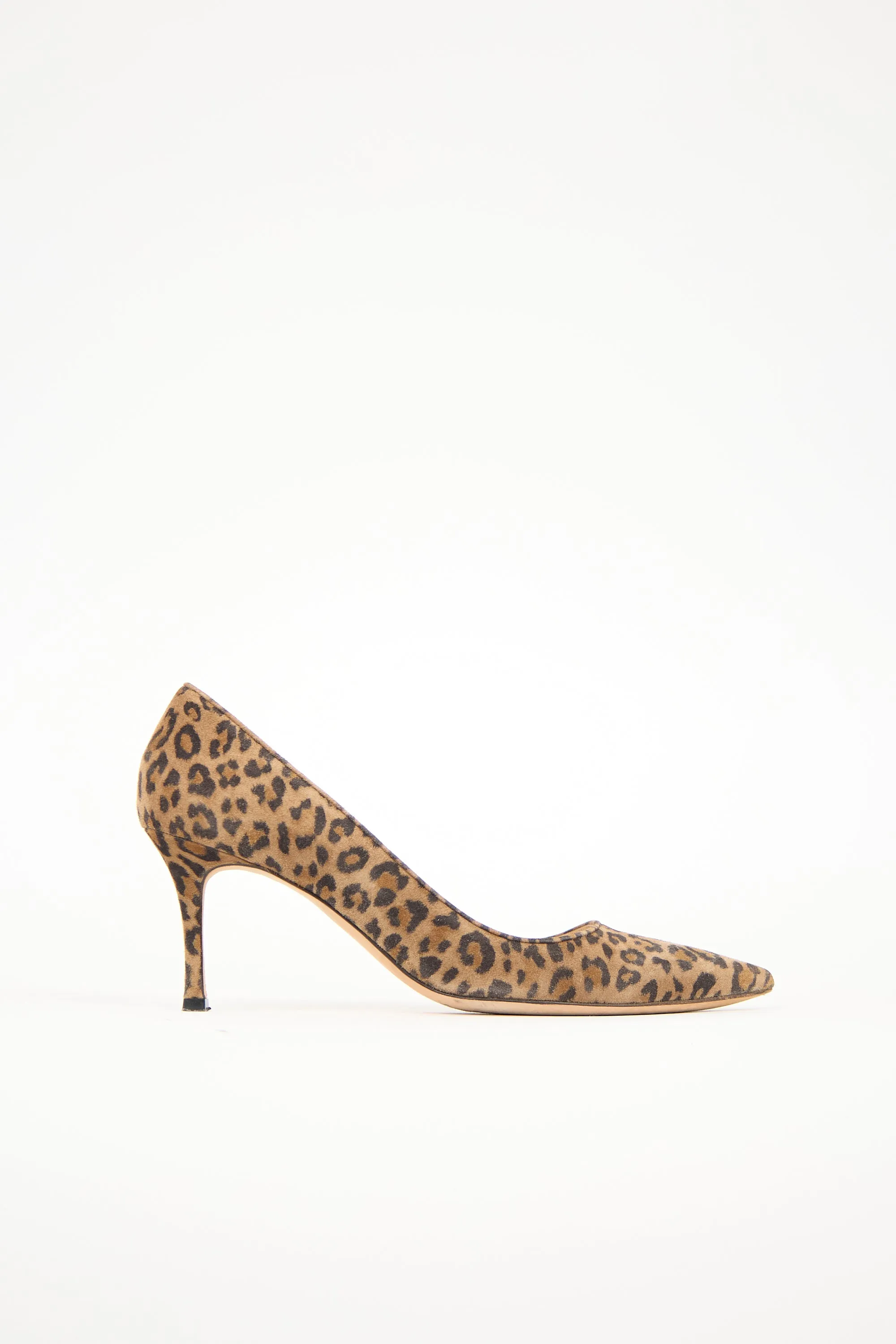 Printed Suede BB Pump sold by VSP Consignment