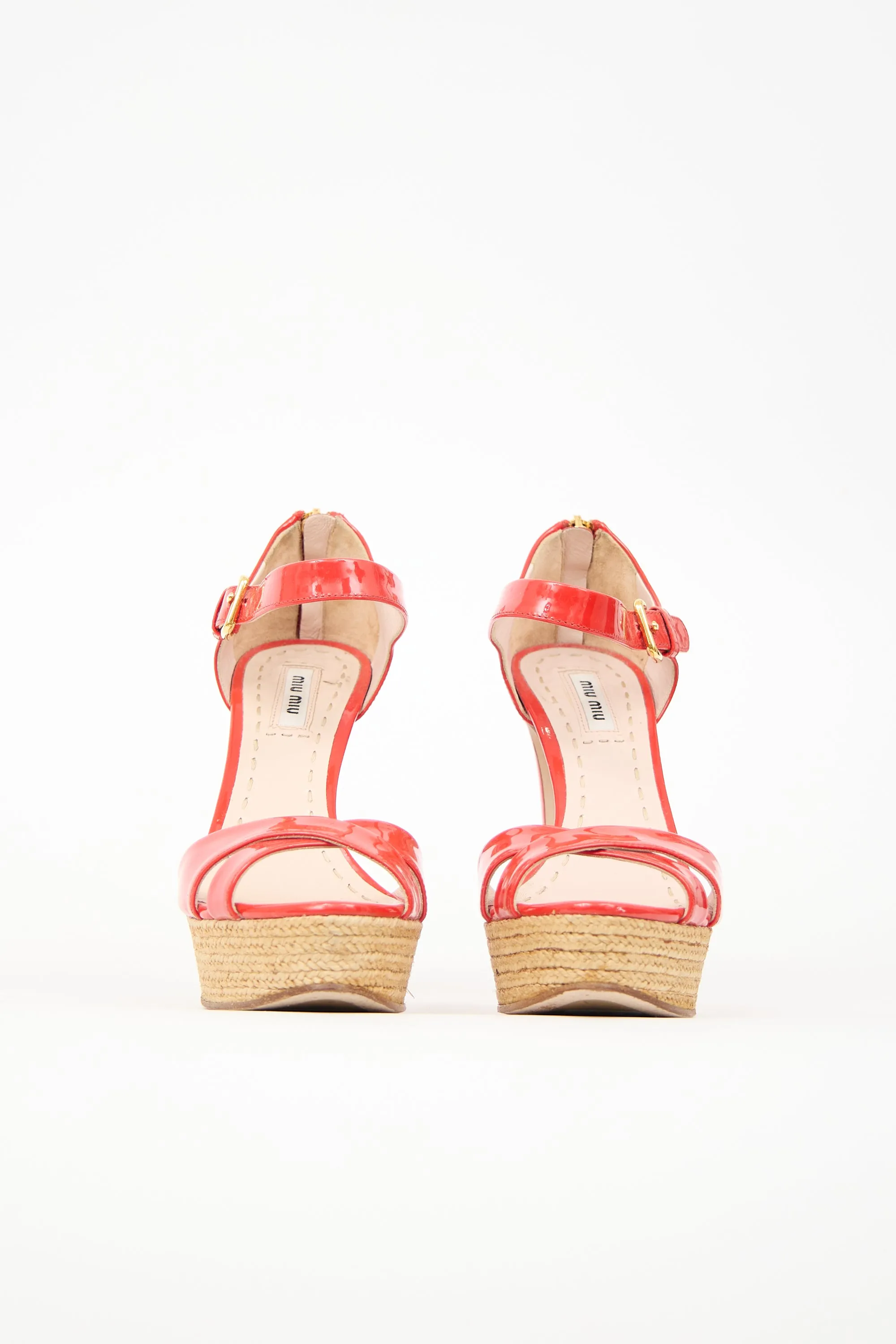 Patent Espadrille Heel sold by VSP Consignment product image thumbnail 3