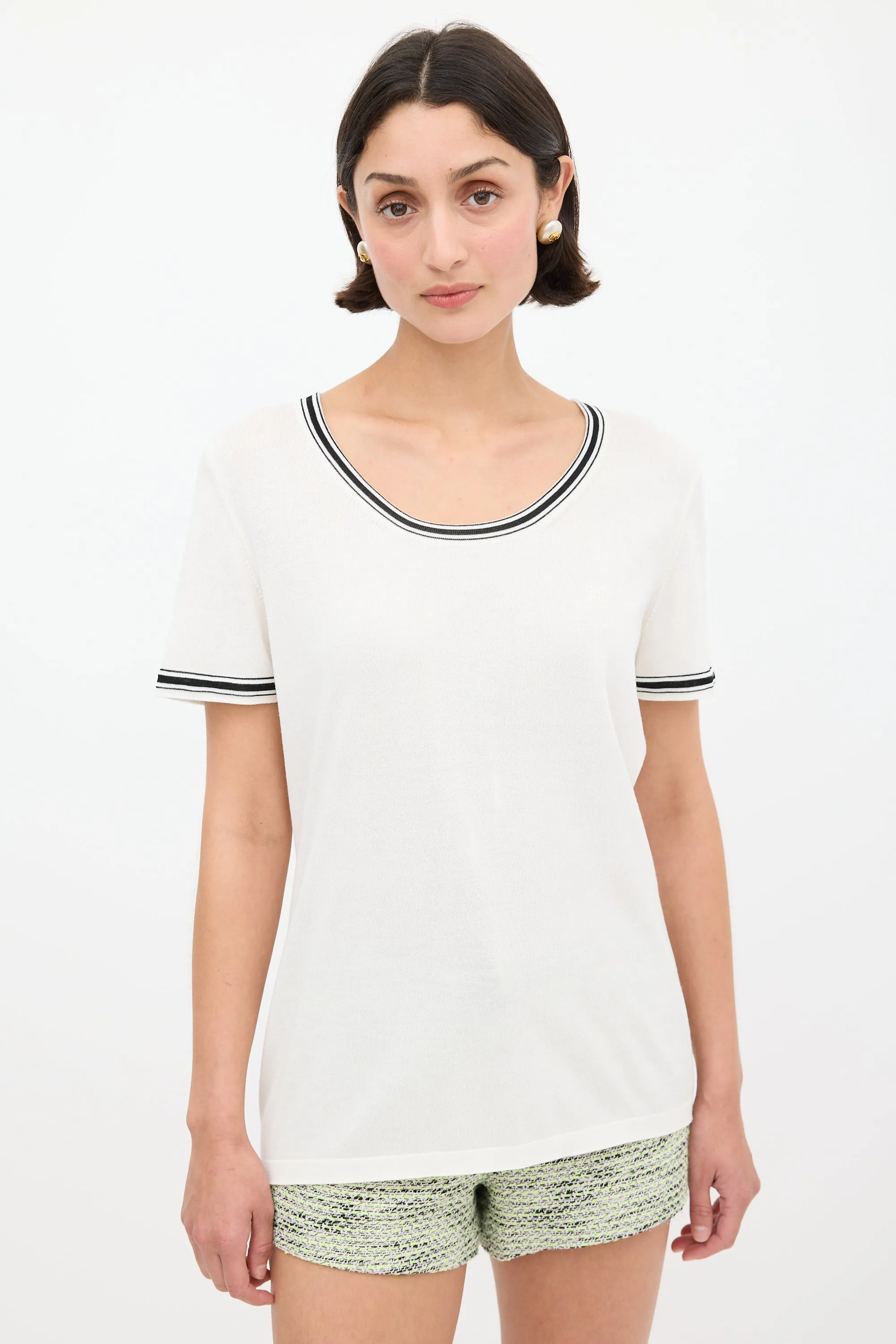 Striped Logo Top sold by VSP Consignment product image thumbnail 4