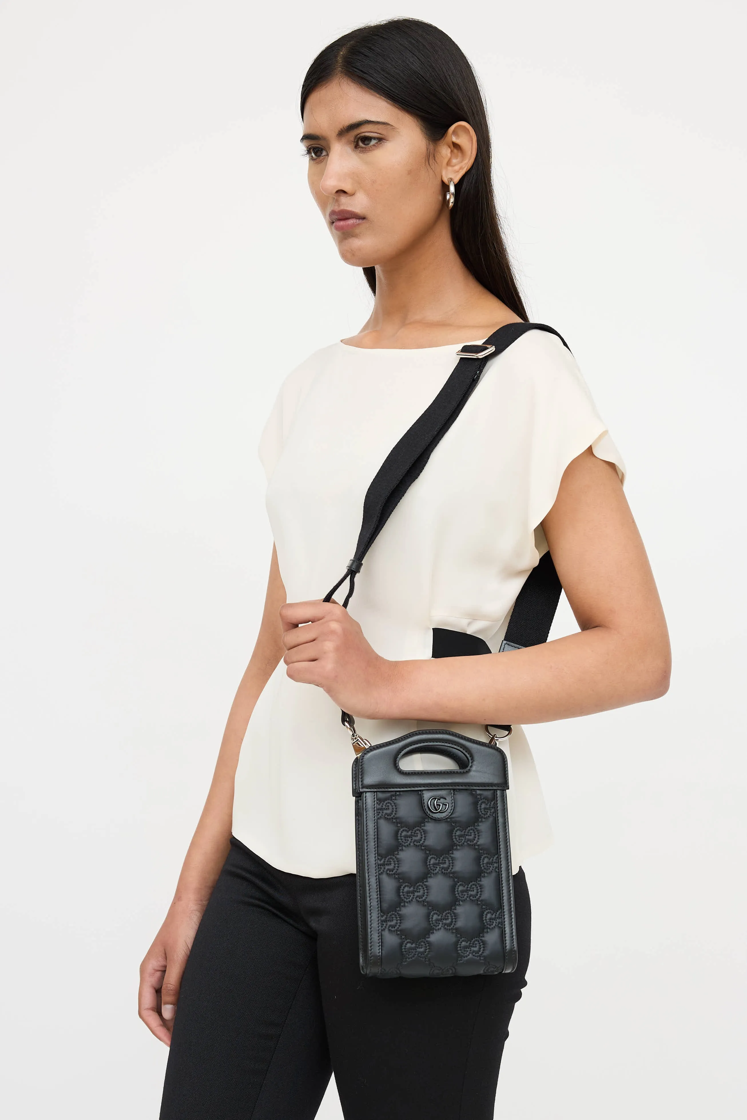 Nylon GG Crossbody Mini Bag sold by VSP Consignment product image thumbnail 4