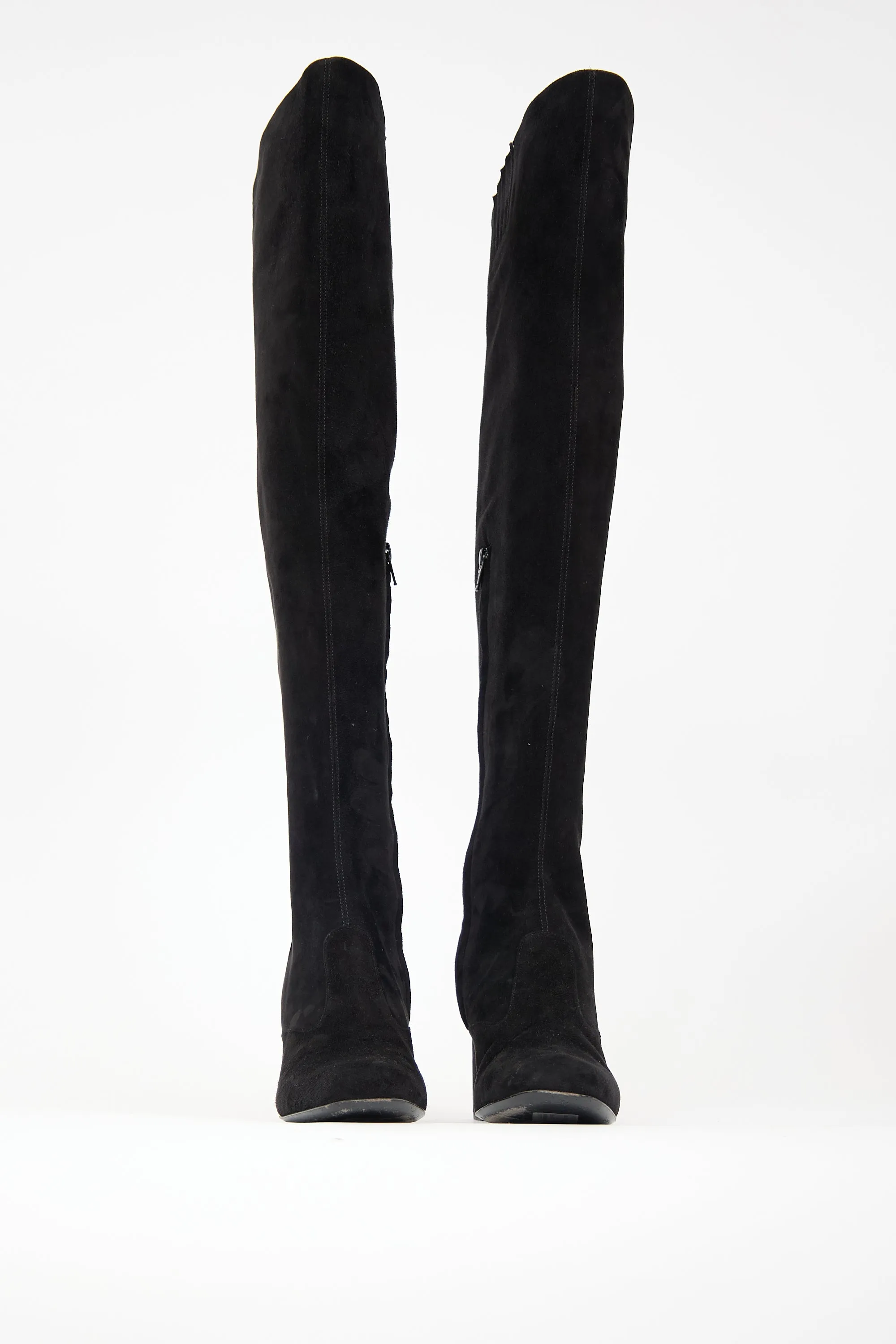 Suede Babies Over The Knee Boot sold by VSP Consignment product image thumbnail 3