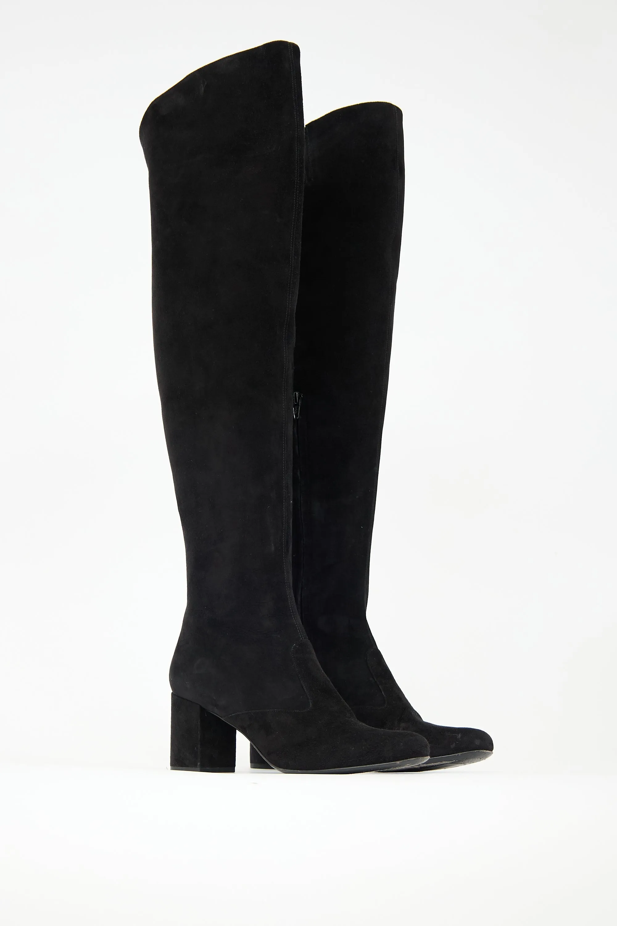 Suede Babies Over The Knee Boot sold by VSP Consignment product image thumbnail 2