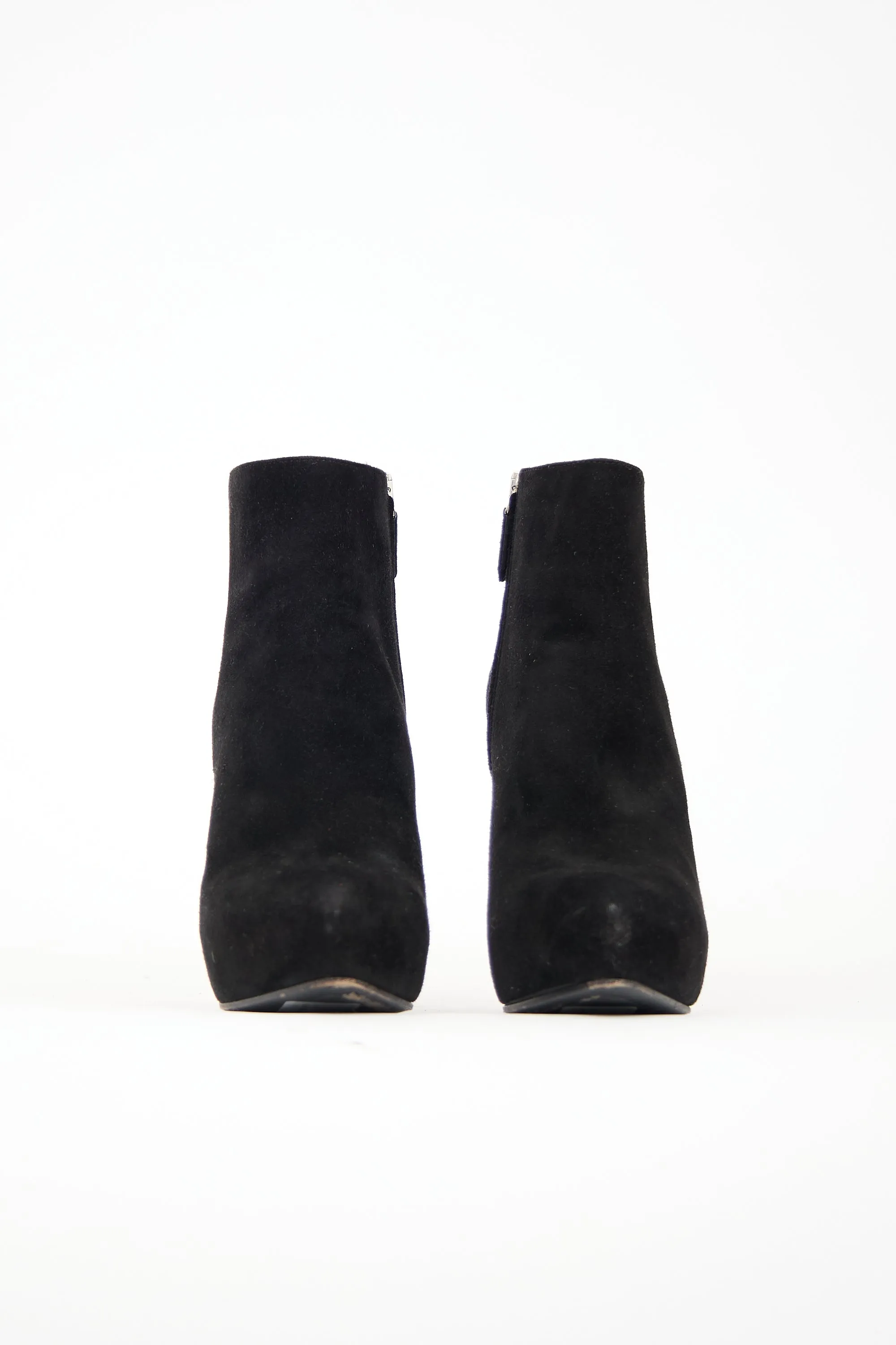 Suede Platform Boot sold by VSP Consignment product image thumbnail 4