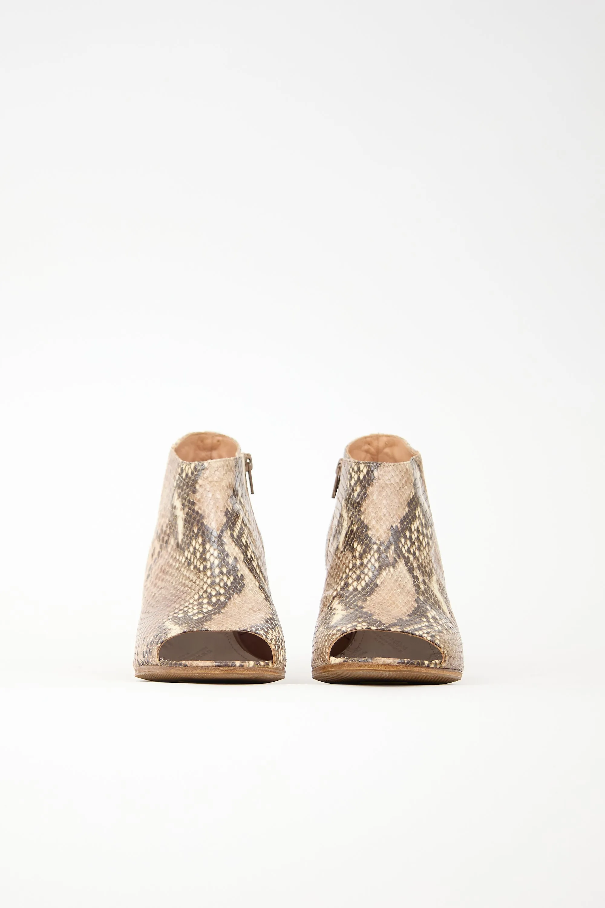 Textured Peep Toe Bootie sold by VSP Consignment product image thumbnail 3