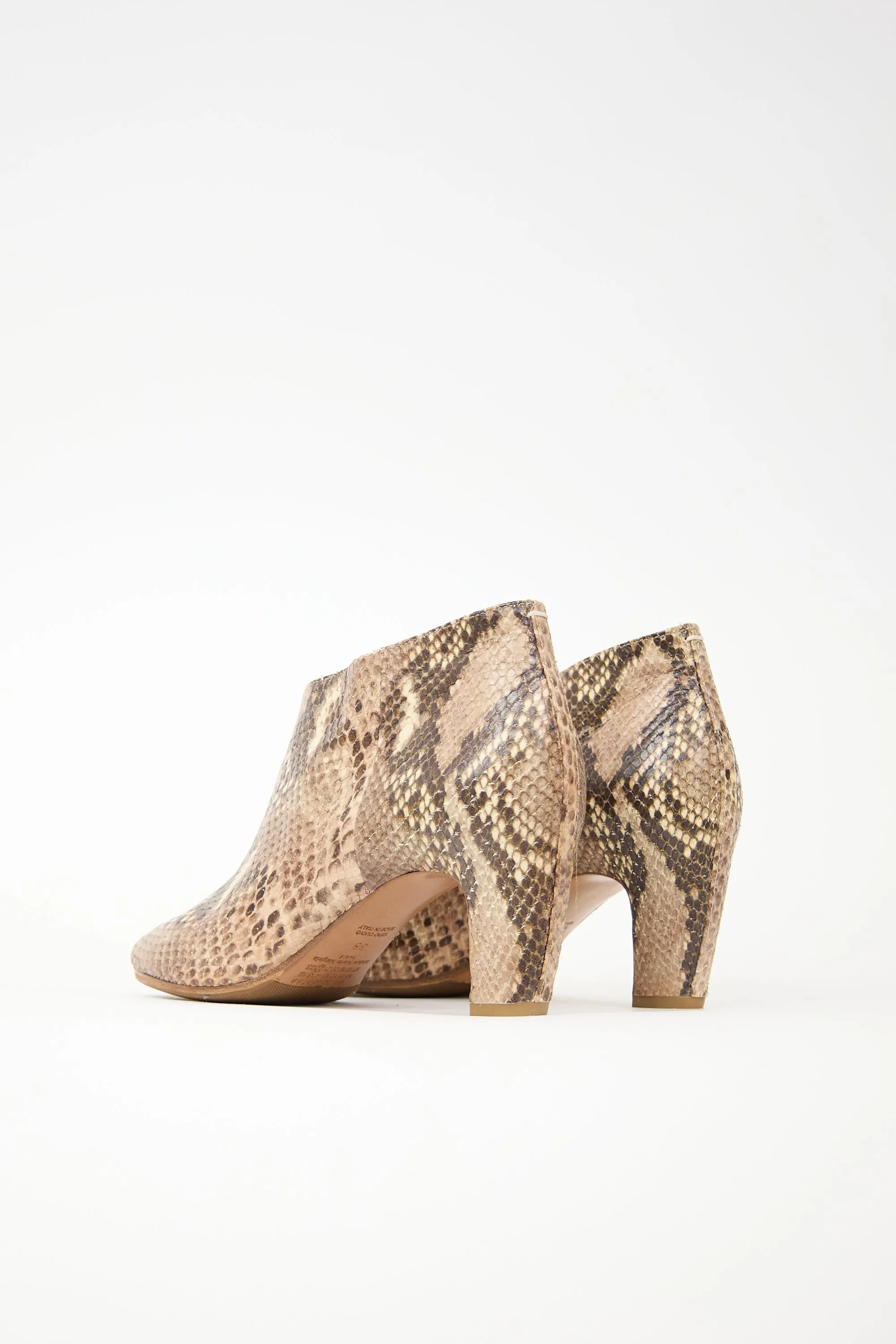 Textured Peep Toe Bootie sold by VSP Consignment product image thumbnail 4