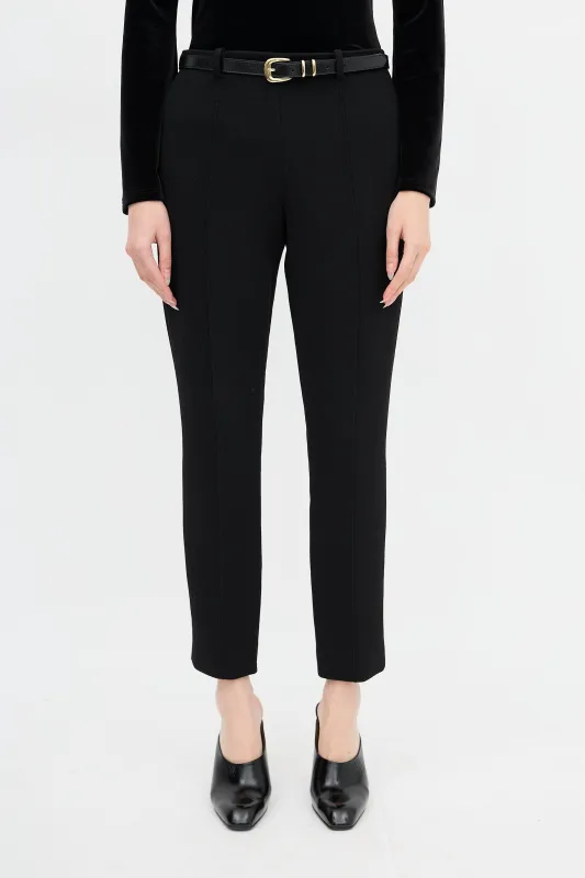 Wool Pintuck Trouser sold by VSP Consignment
