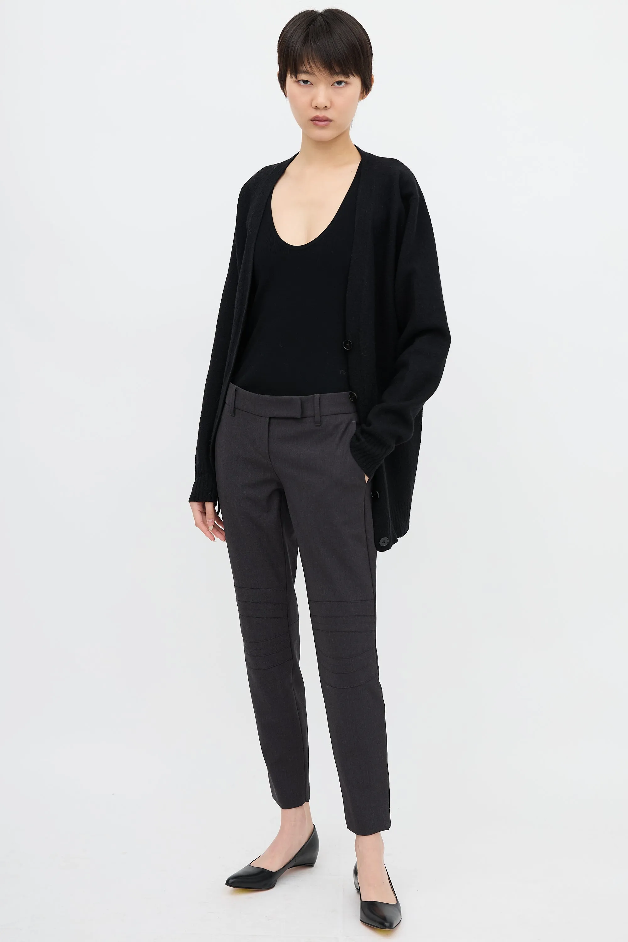 Panelled Knee Trouser sold by VSP Consignment product image thumbnail 2