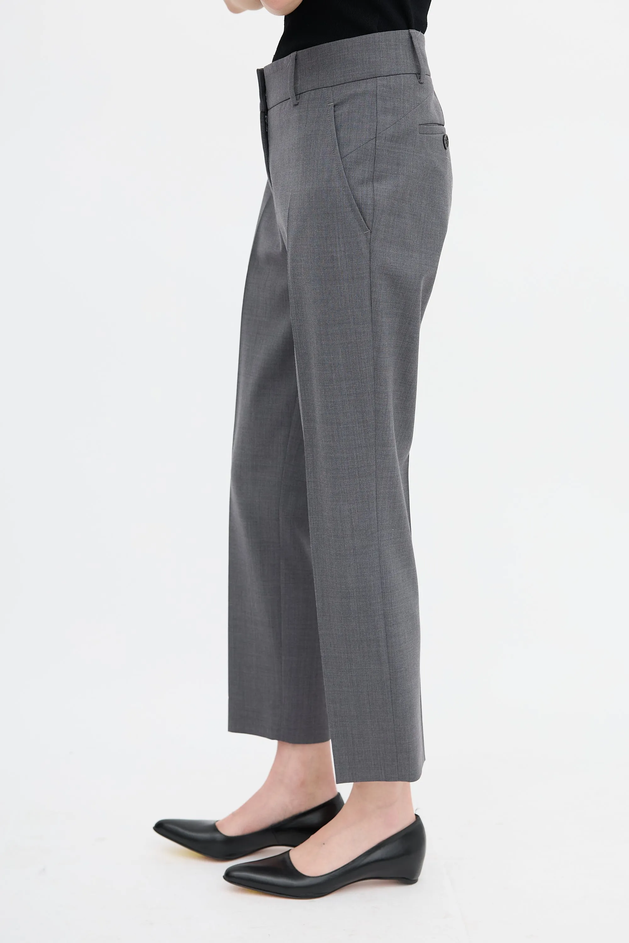Wool Tapered Trouser sold by VSP Consignment product image thumbnail 3