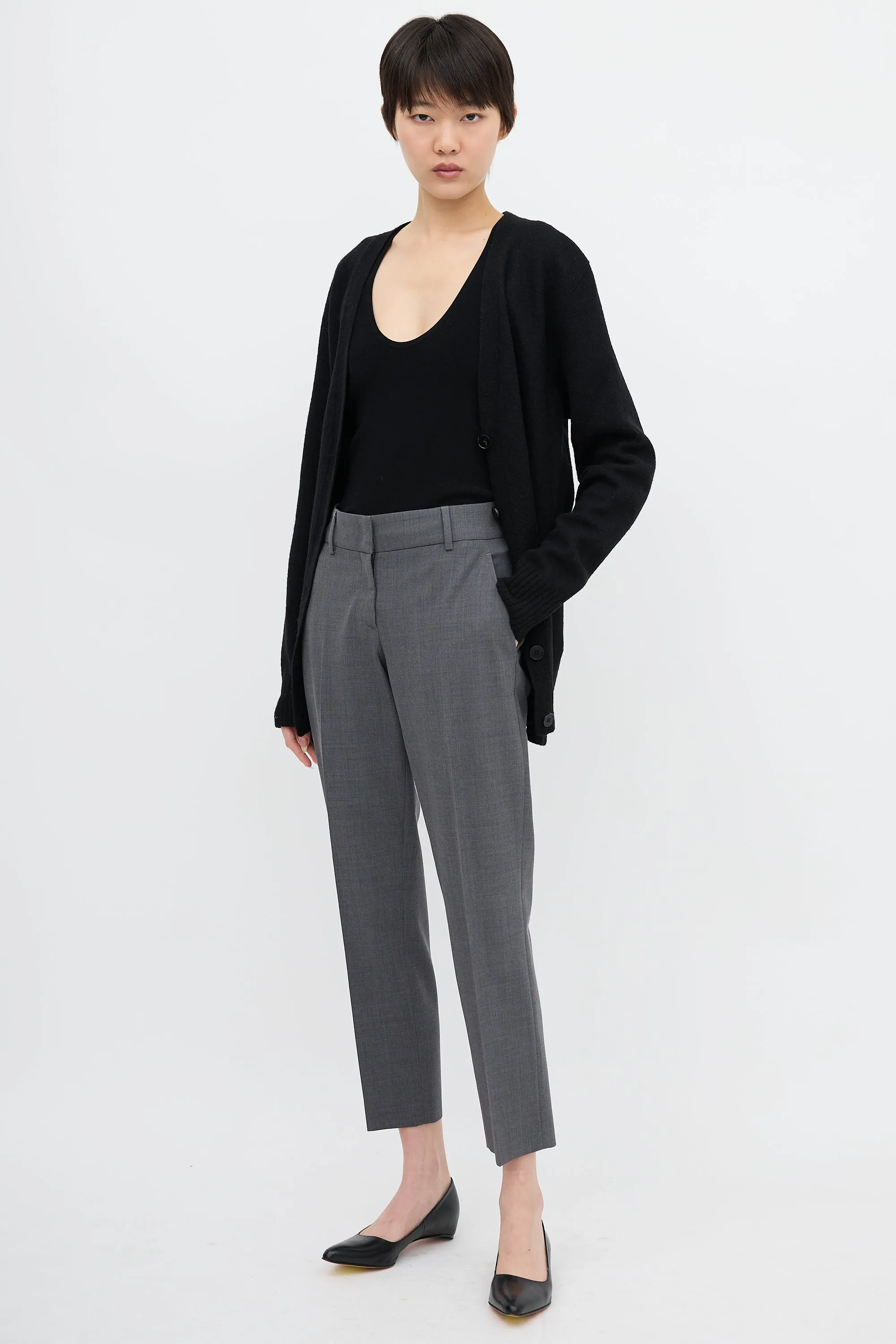 Wool Tapered Trouser sold by VSP Consignment product image thumbnail 2