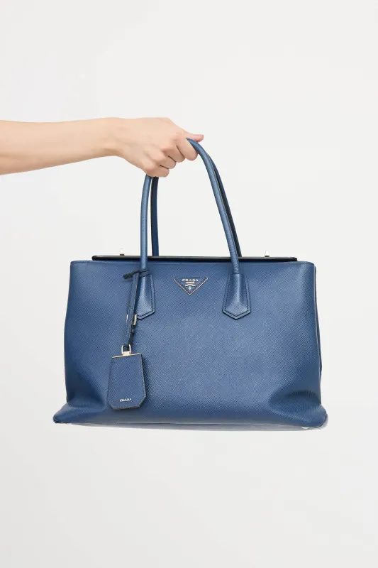 Saffiano Twin Tote Bag sold by VSP Consignment