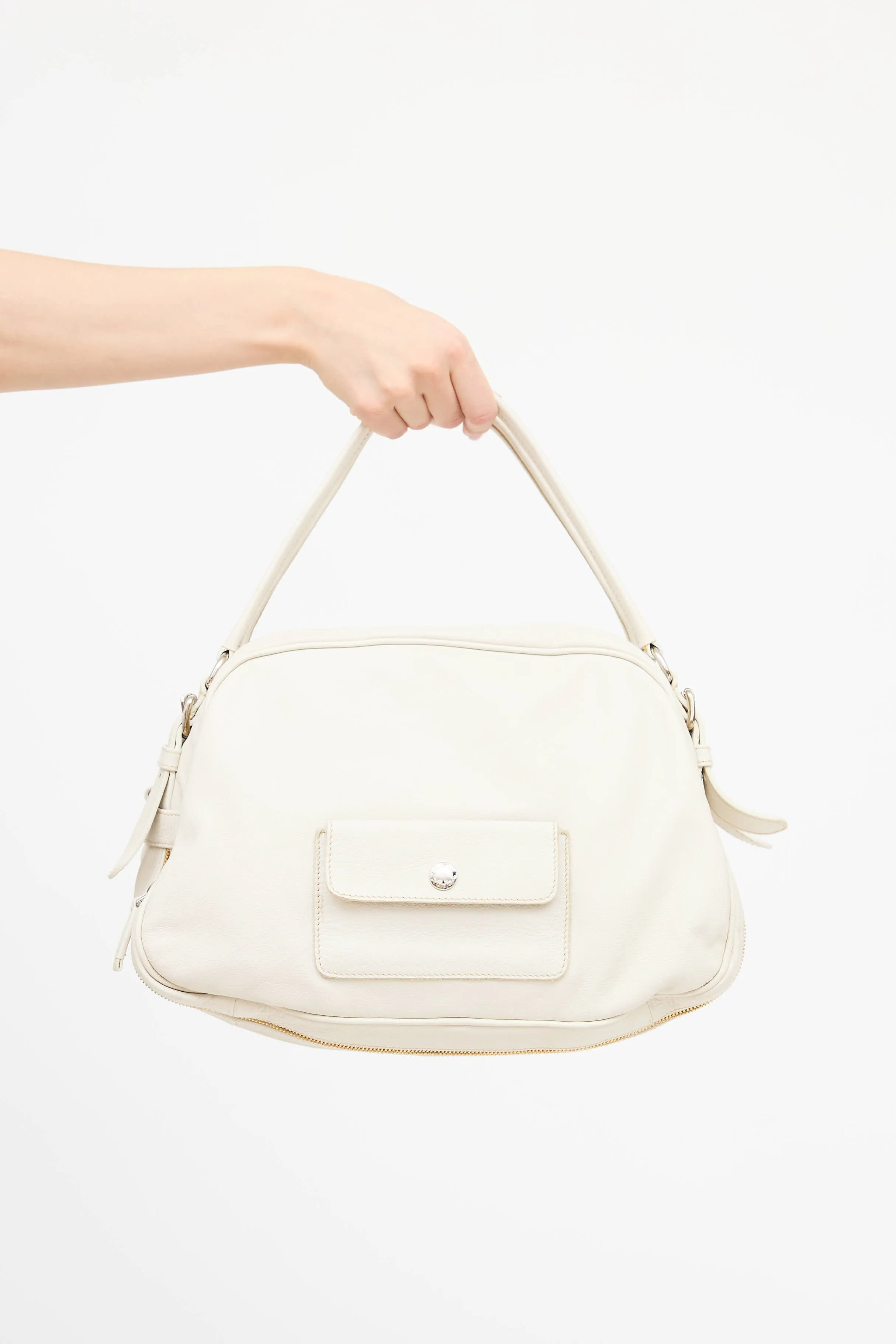 Bauletto Zipper Bag sold by VSP Consignment product image thumbnail 3