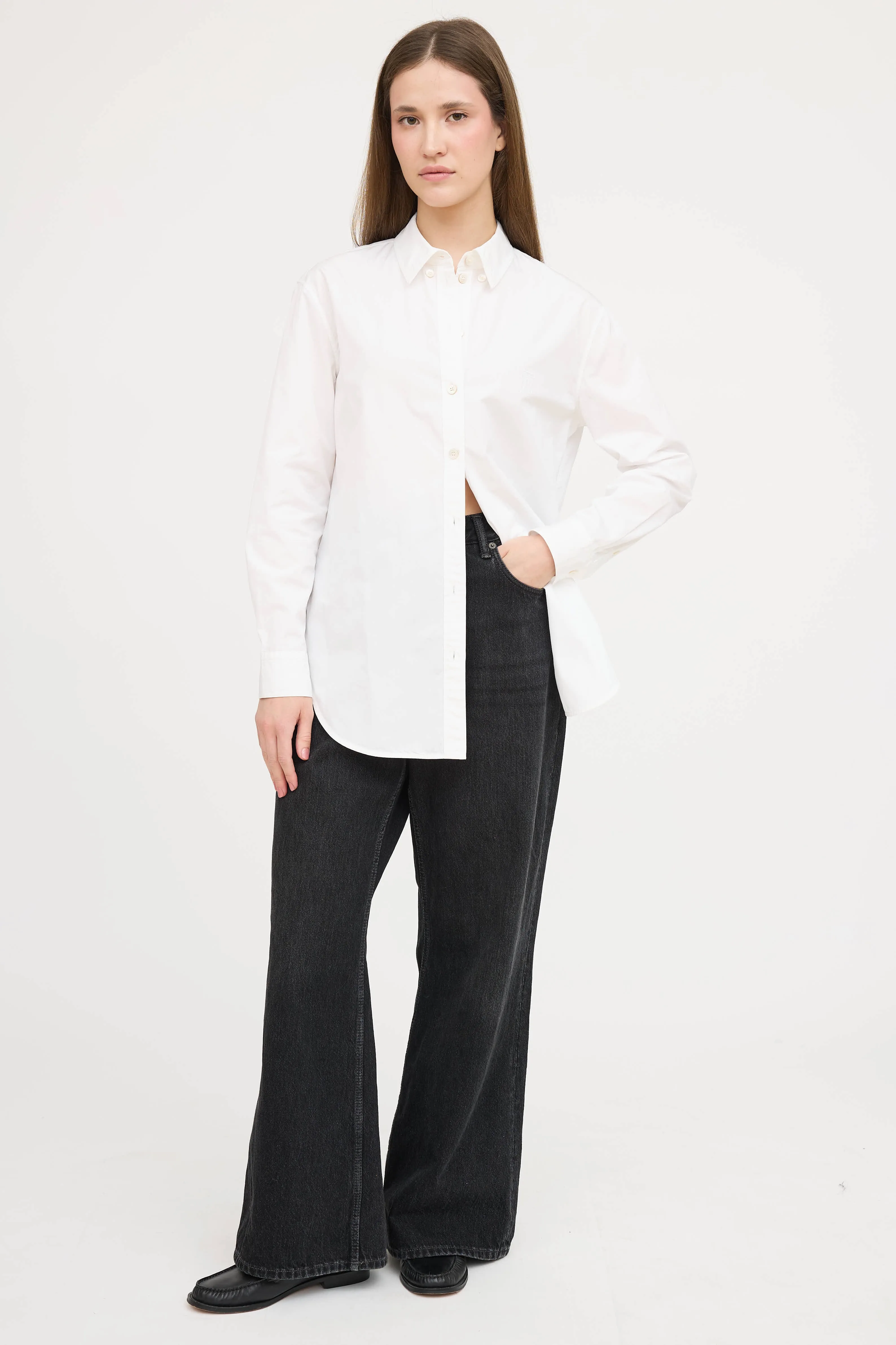 TB Embroidered Shirt sold by VSP Consignment product image thumbnail 5