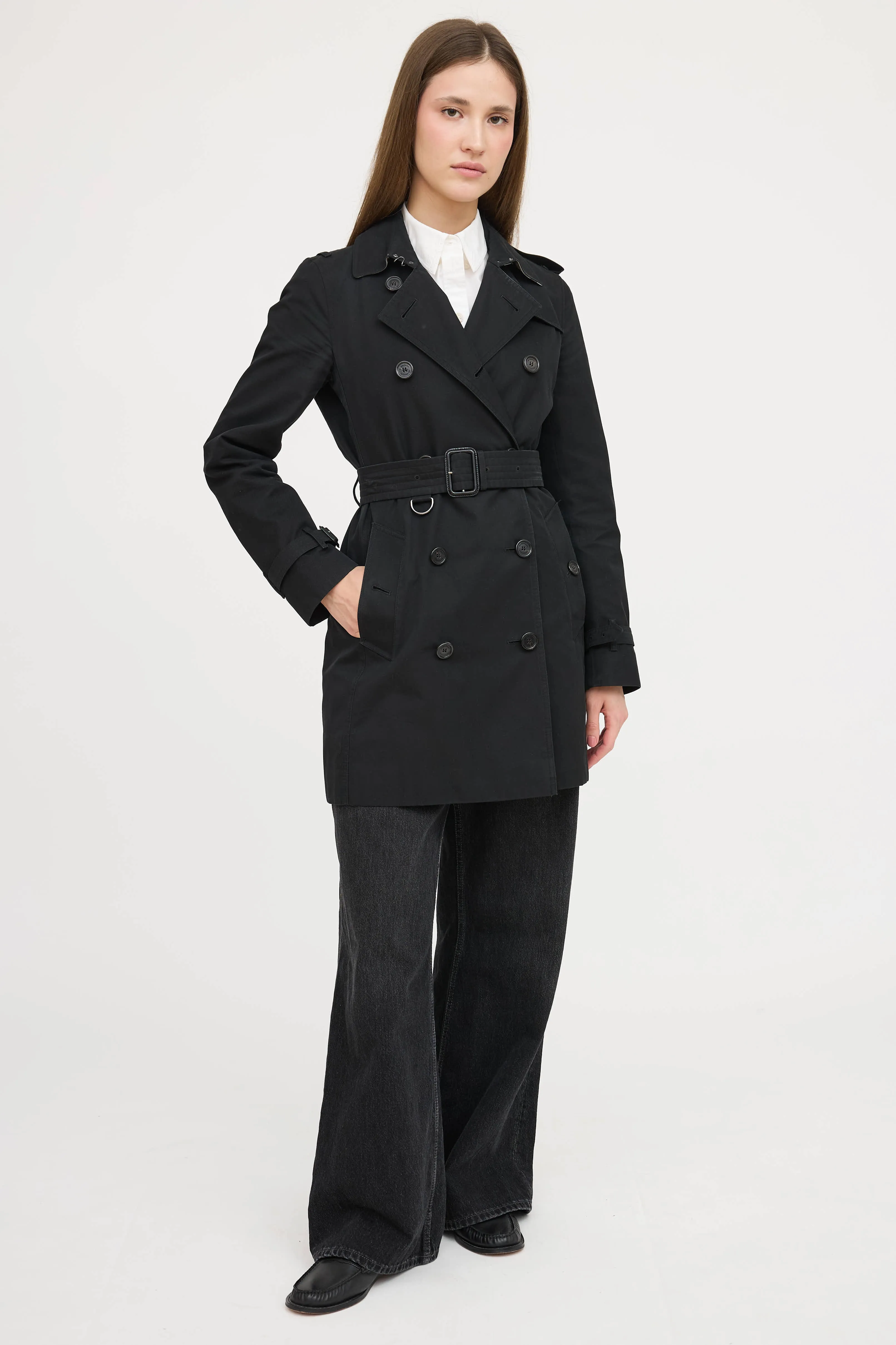 Cotton Trench Coat sold by VSP Consignment product image thumbnail 5