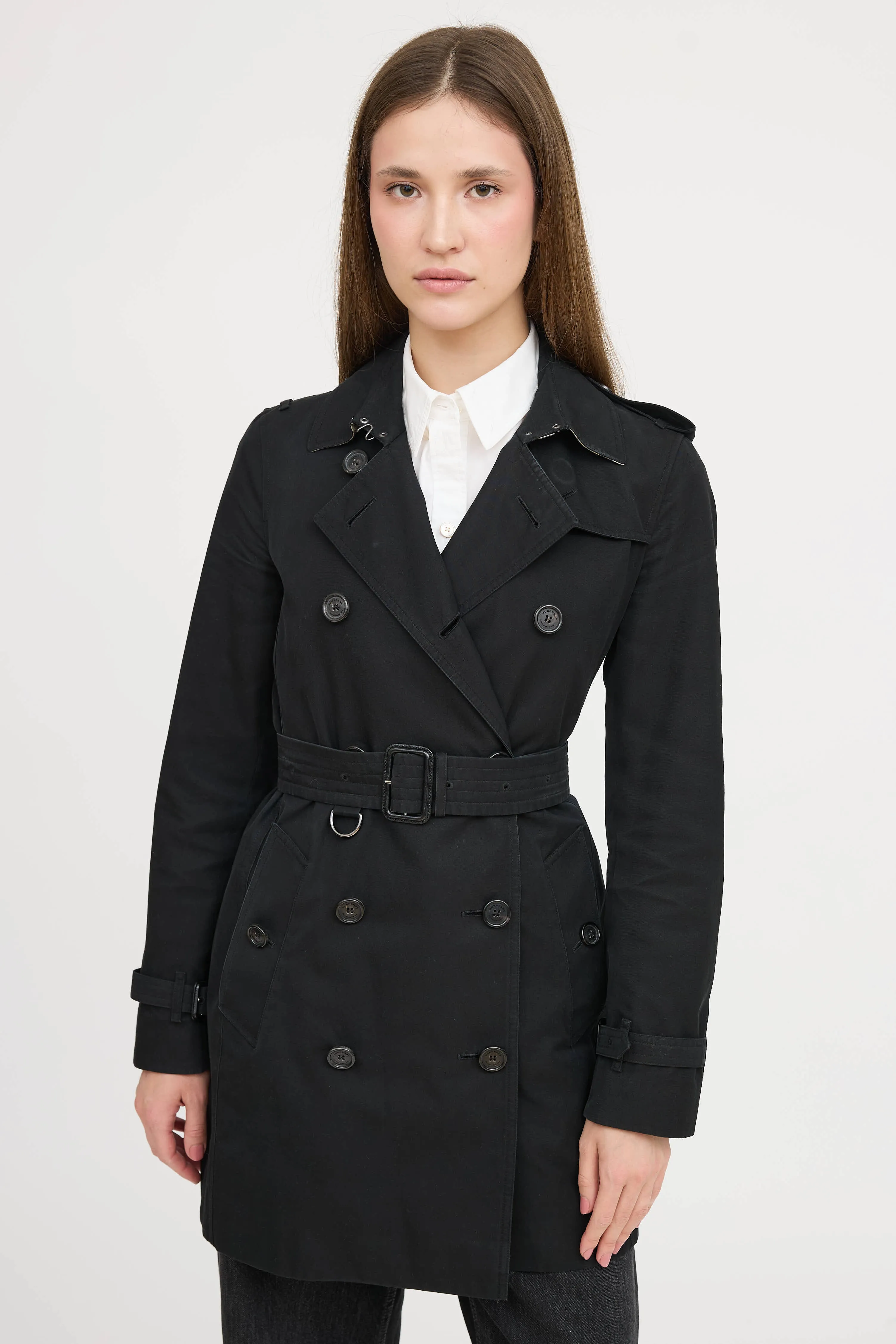 Cotton Trench Coat sold by VSP Consignment product image thumbnail 2