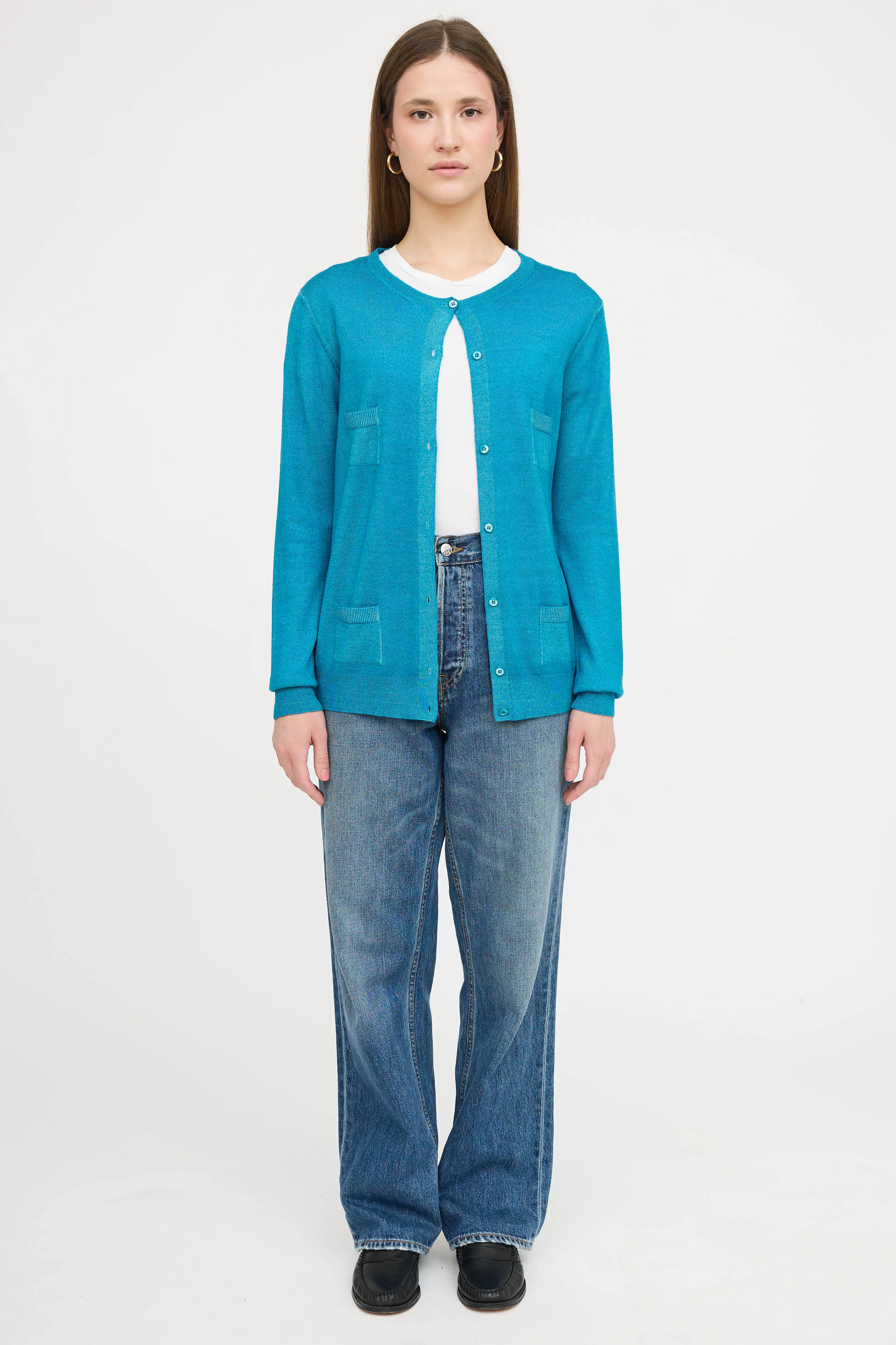 Pocket Button Up Cardigan sold by VSP Consignment product image thumbnail 2