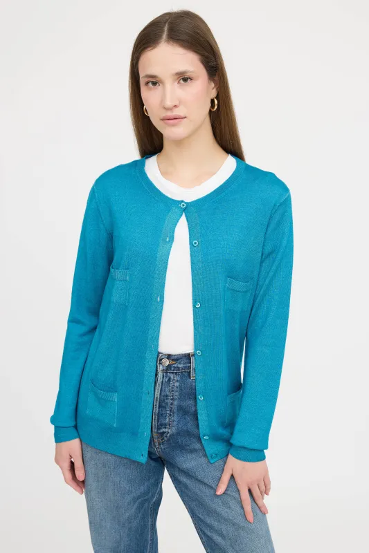 Pocket Button Up Cardigan sold by VSP Consignment