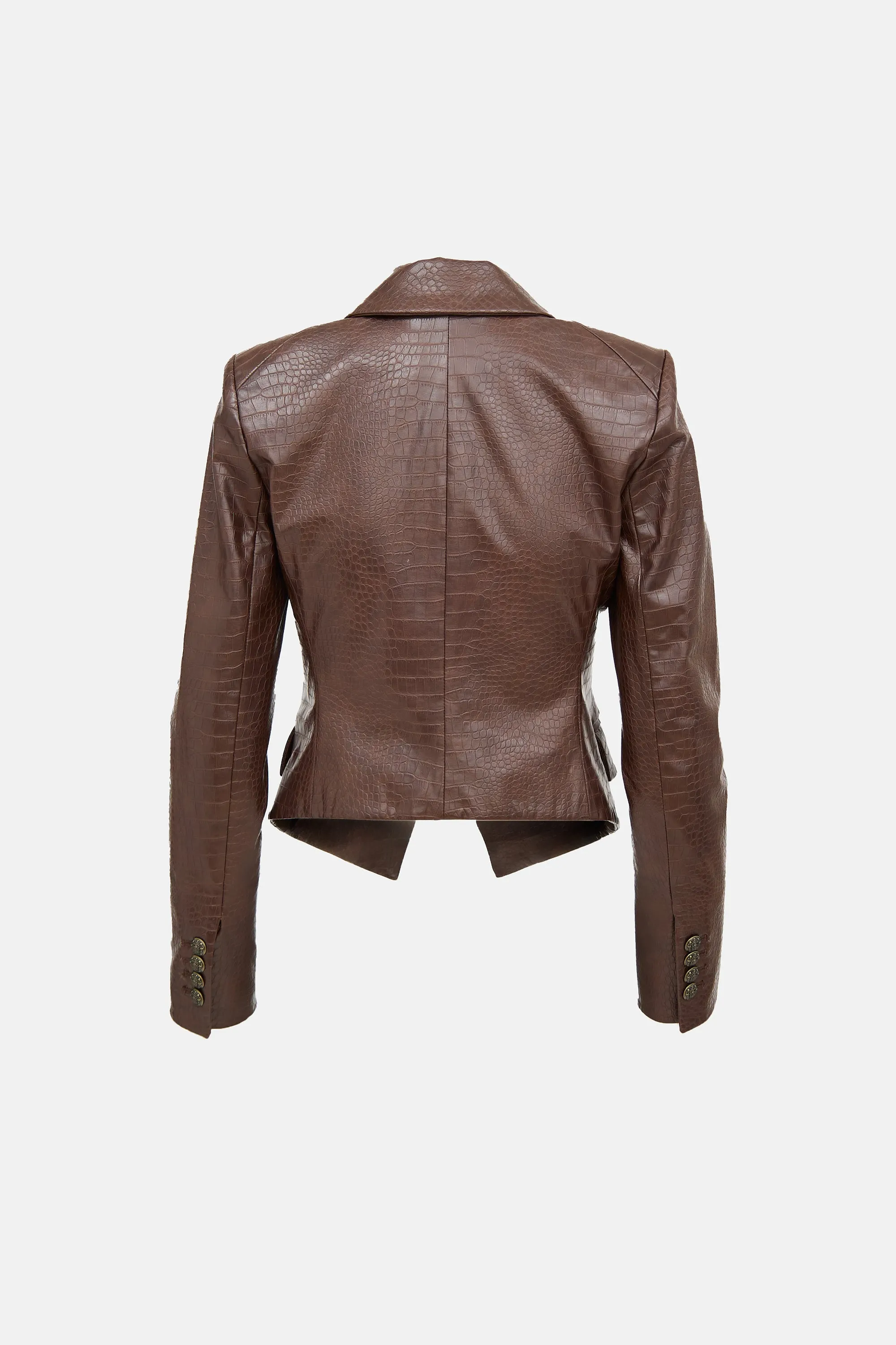 Faux Leather Cooke Blazer sold by VSP Consignment product image thumbnail 2
