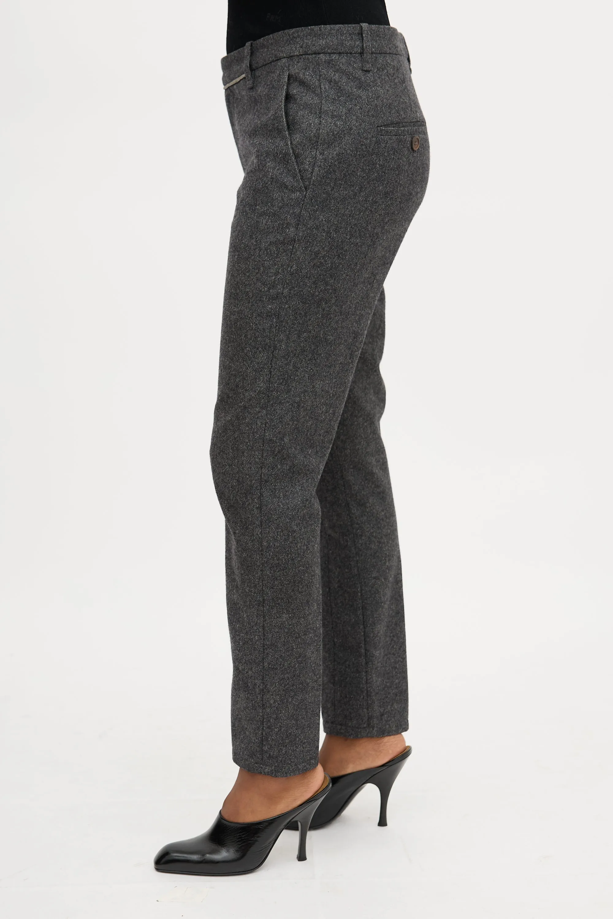 Wool Slim Trouser sold by VSP Consignment product image thumbnail 4