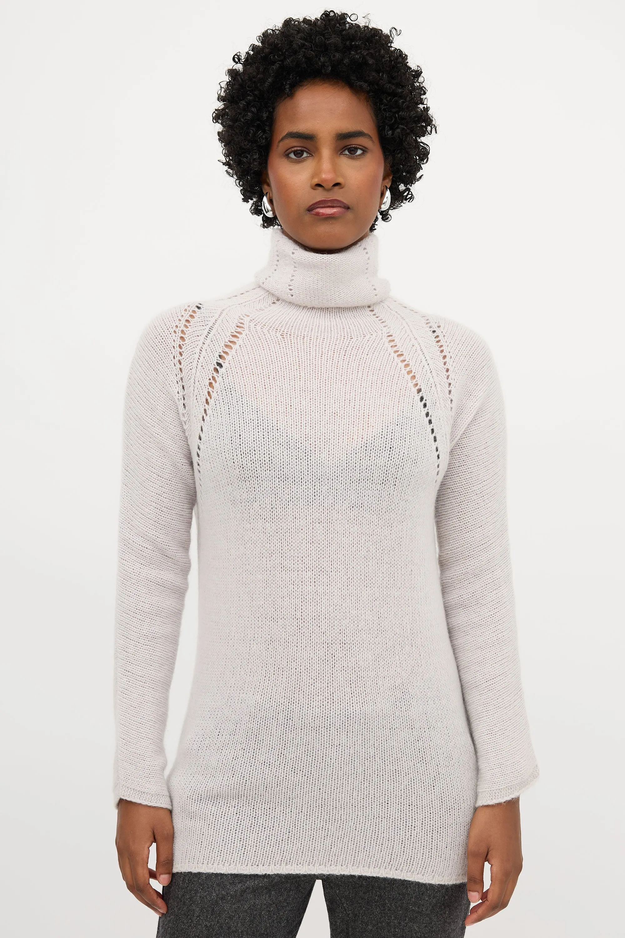 Mohair Turtleneck Sweater sold by VSP Consignment