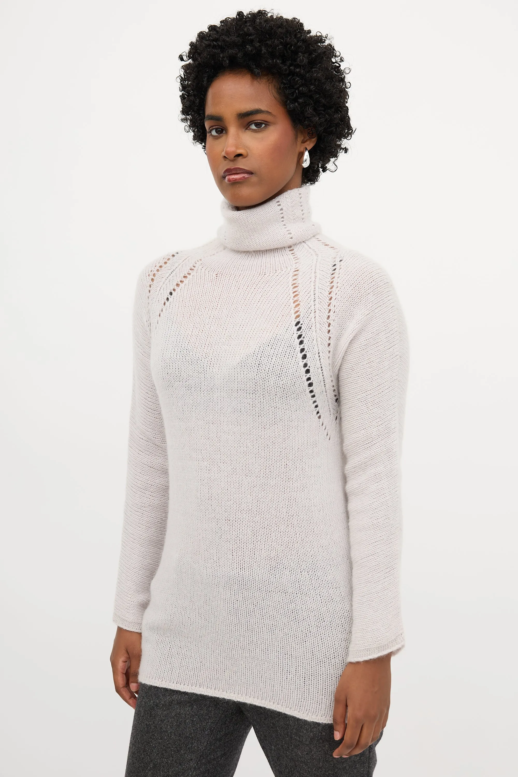 Mohair Turtleneck Sweater sold by VSP Consignment product image thumbnail 3