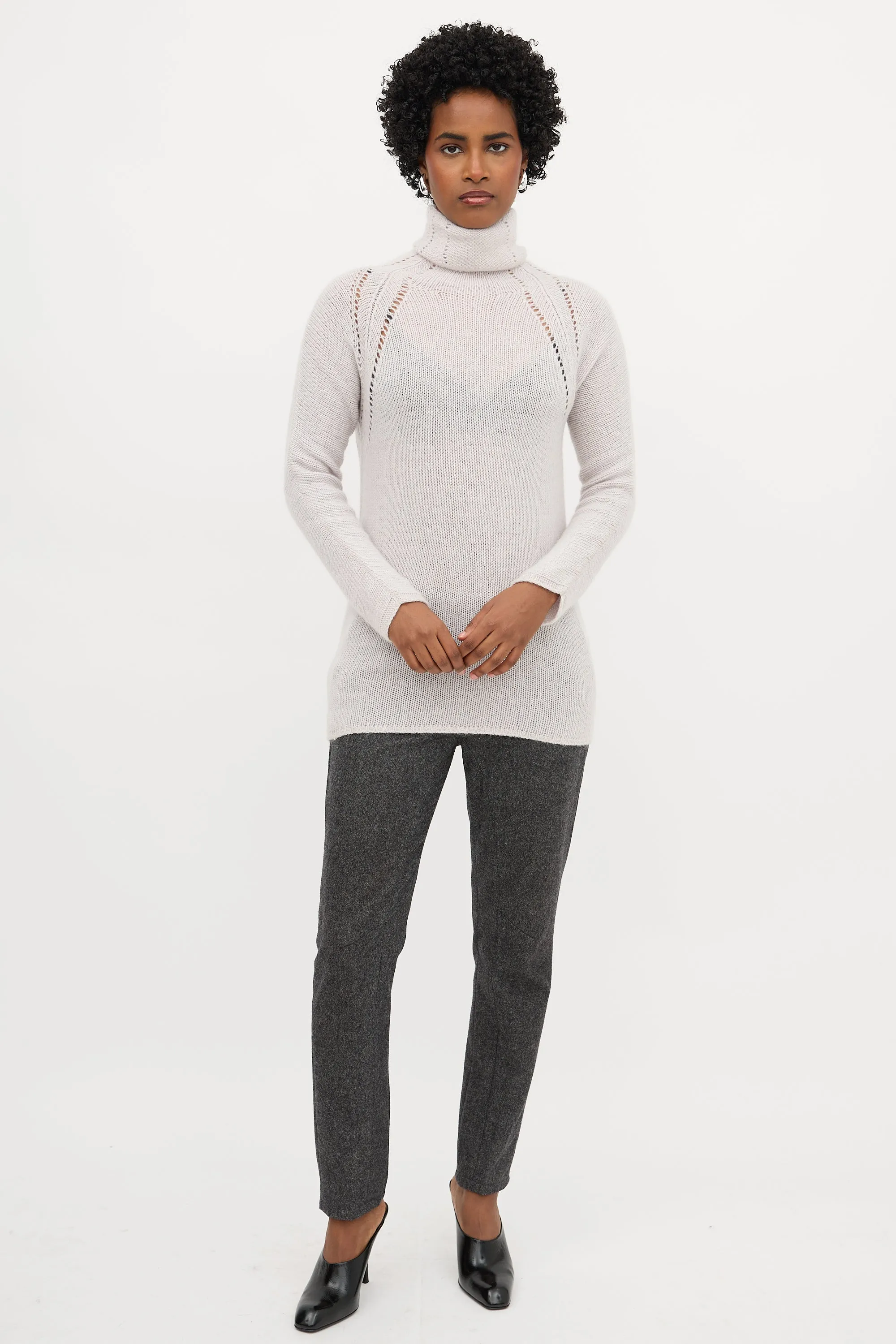Mohair Turtleneck Sweater sold by VSP Consignment product image thumbnail 5