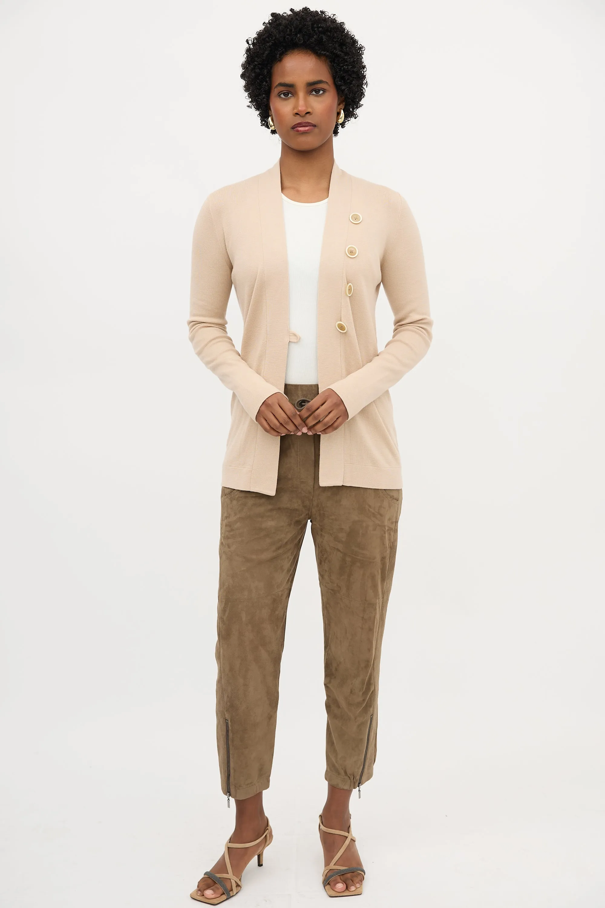 Cashmere Button Cardigan sold by VSP Consignment product image thumbnail 5