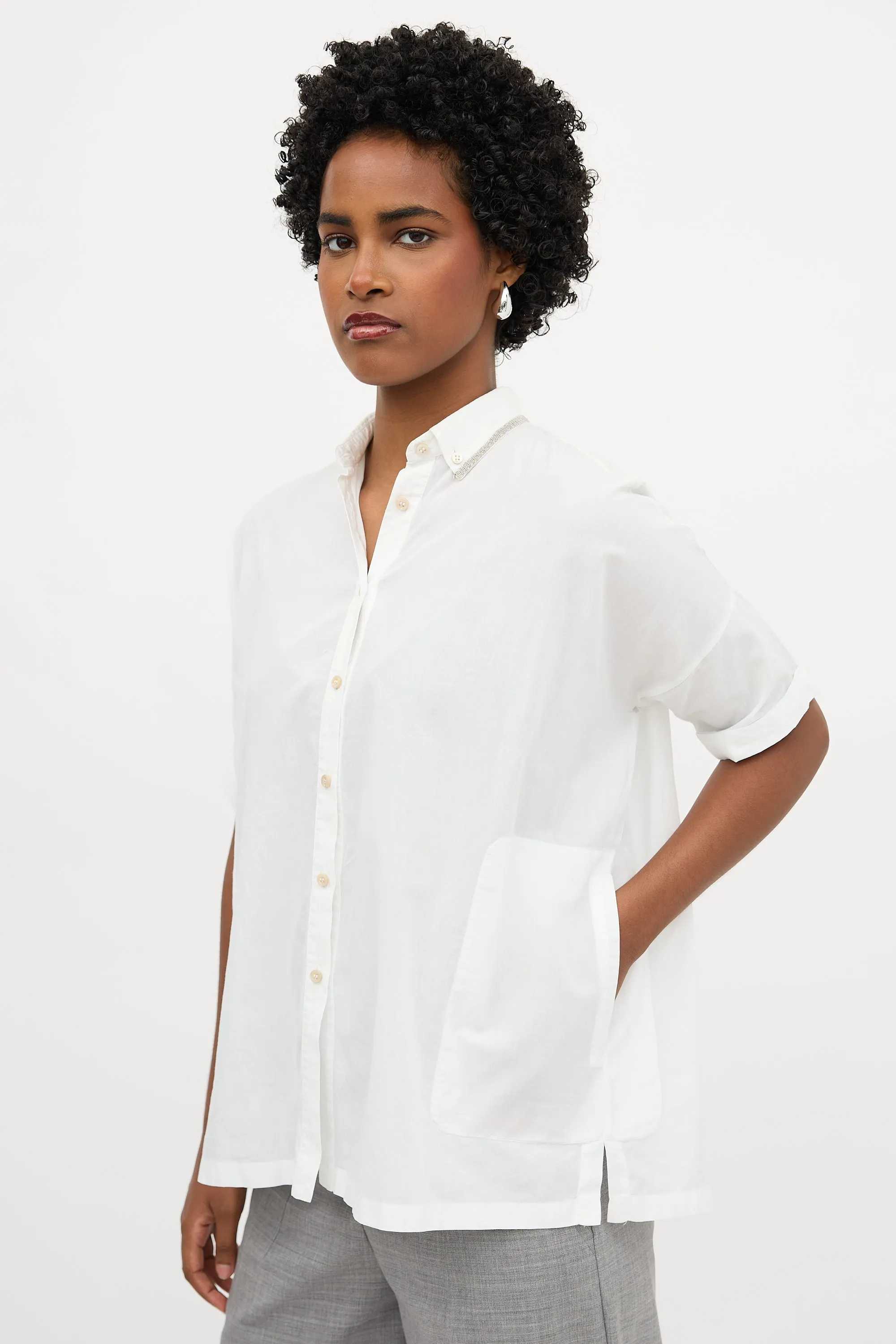 Monili Trim Shirt sold by VSP Consignment product image thumbnail 3