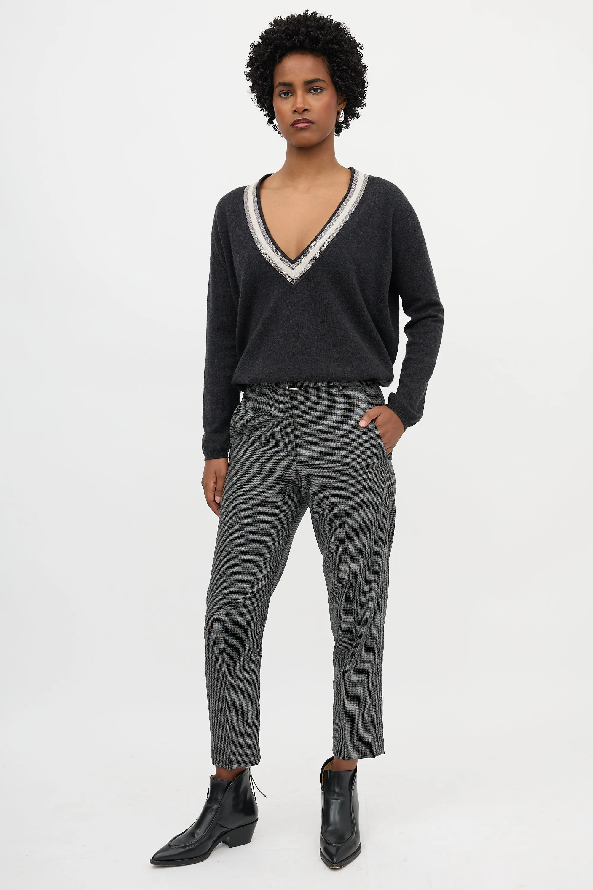 Patterned Tapered Trouser sold by VSP Consignment product image thumbnail 2