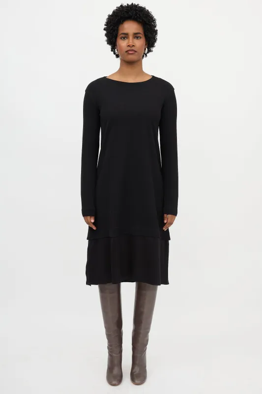 Wool Combination Dress sold by VSP Consignment