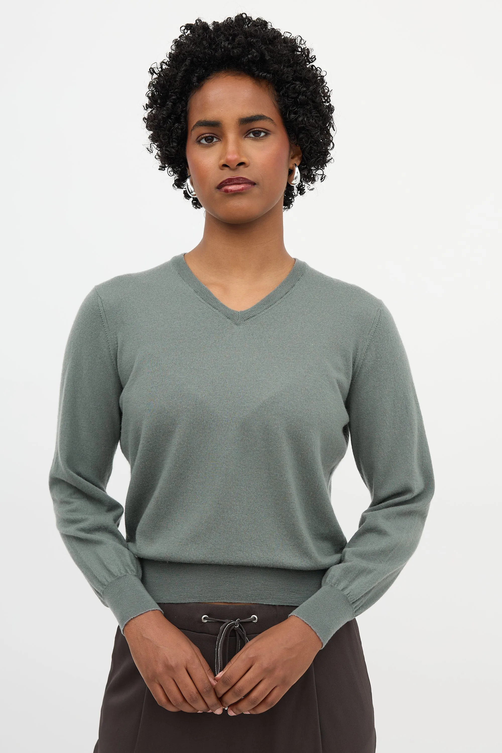 Cashmere V-Neck Sweater sold by VSP Consignment