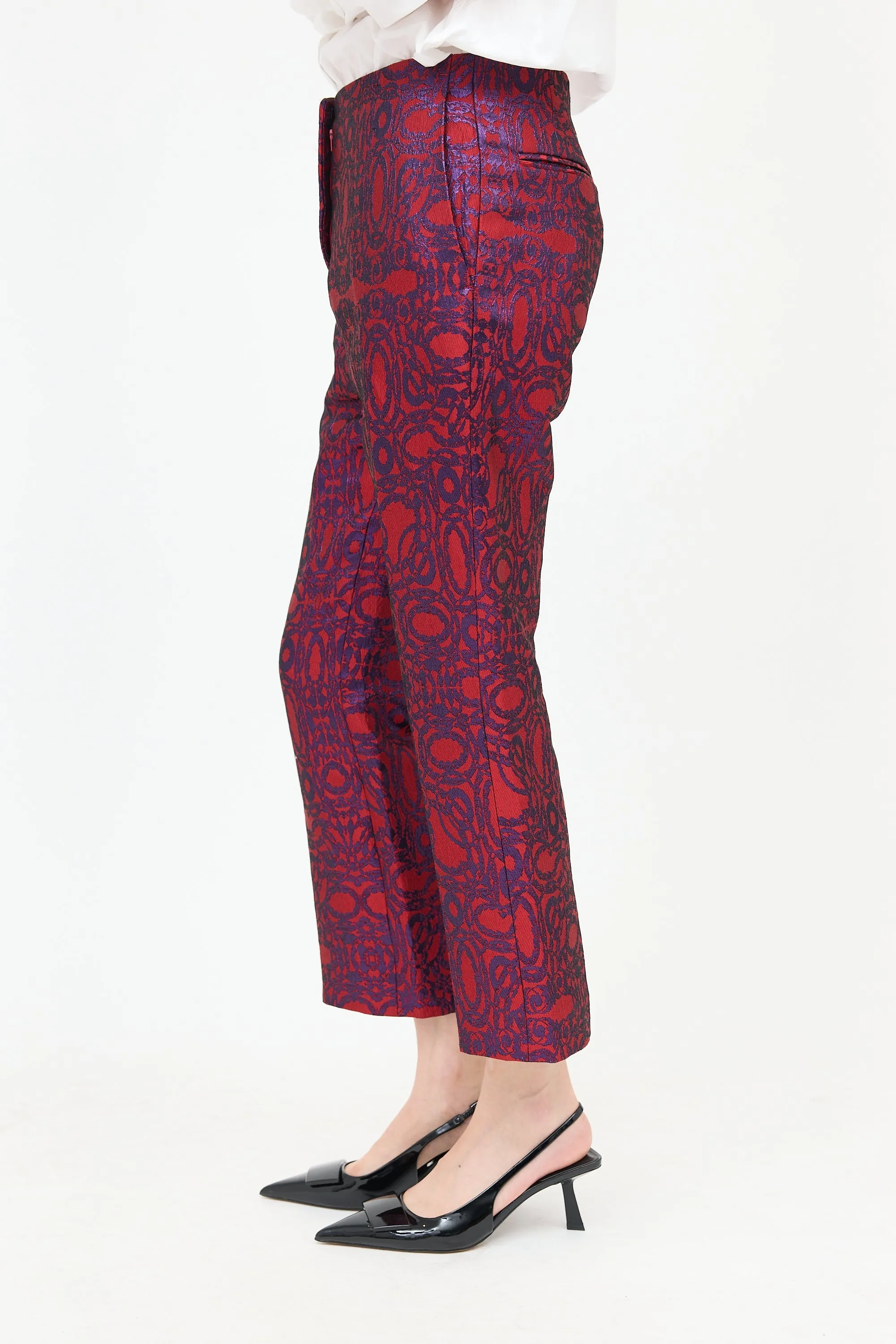 Metallic Brocade Pant sold by VSP Consignment product image thumbnail 3