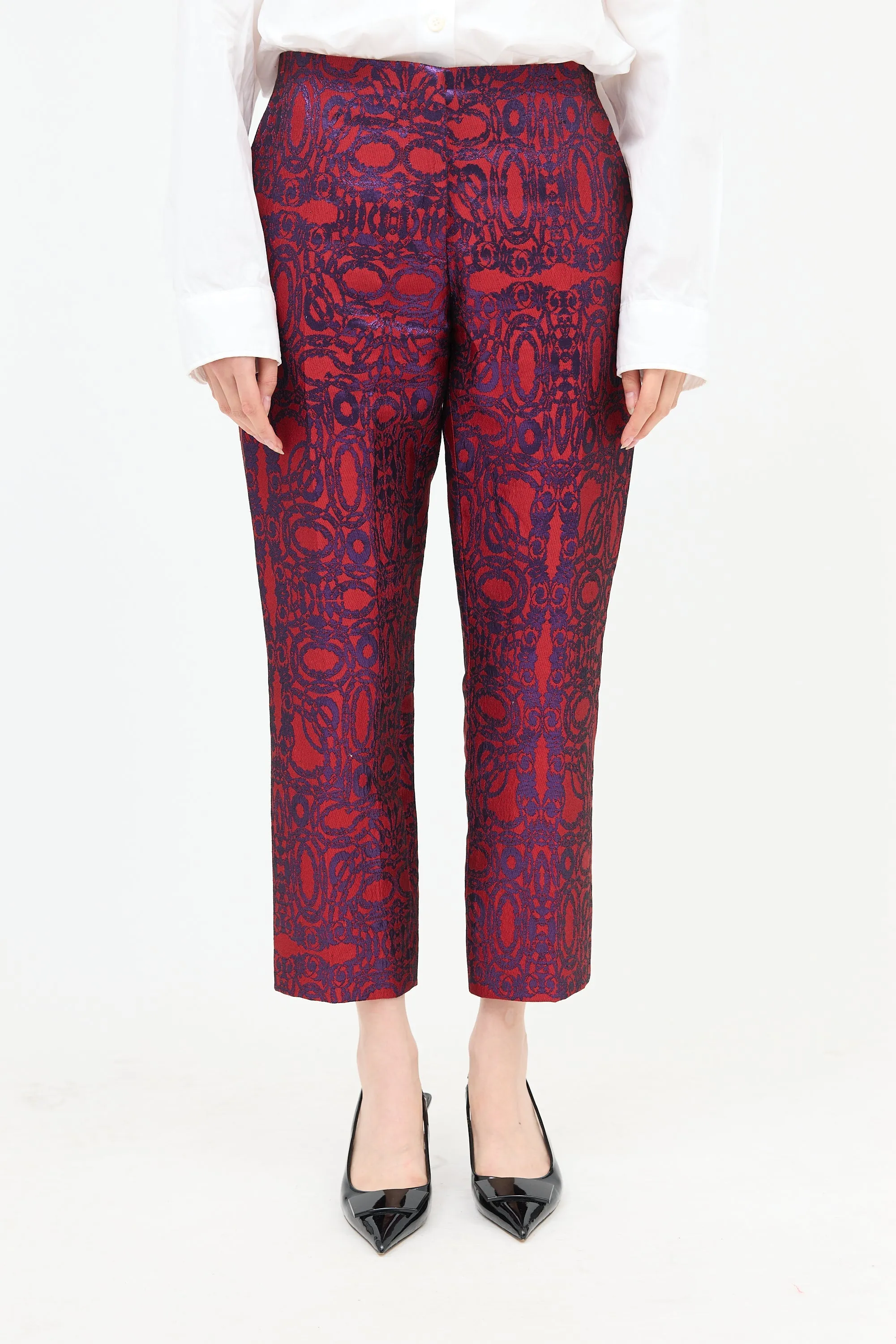 Metallic Brocade Pant sold by VSP Consignment