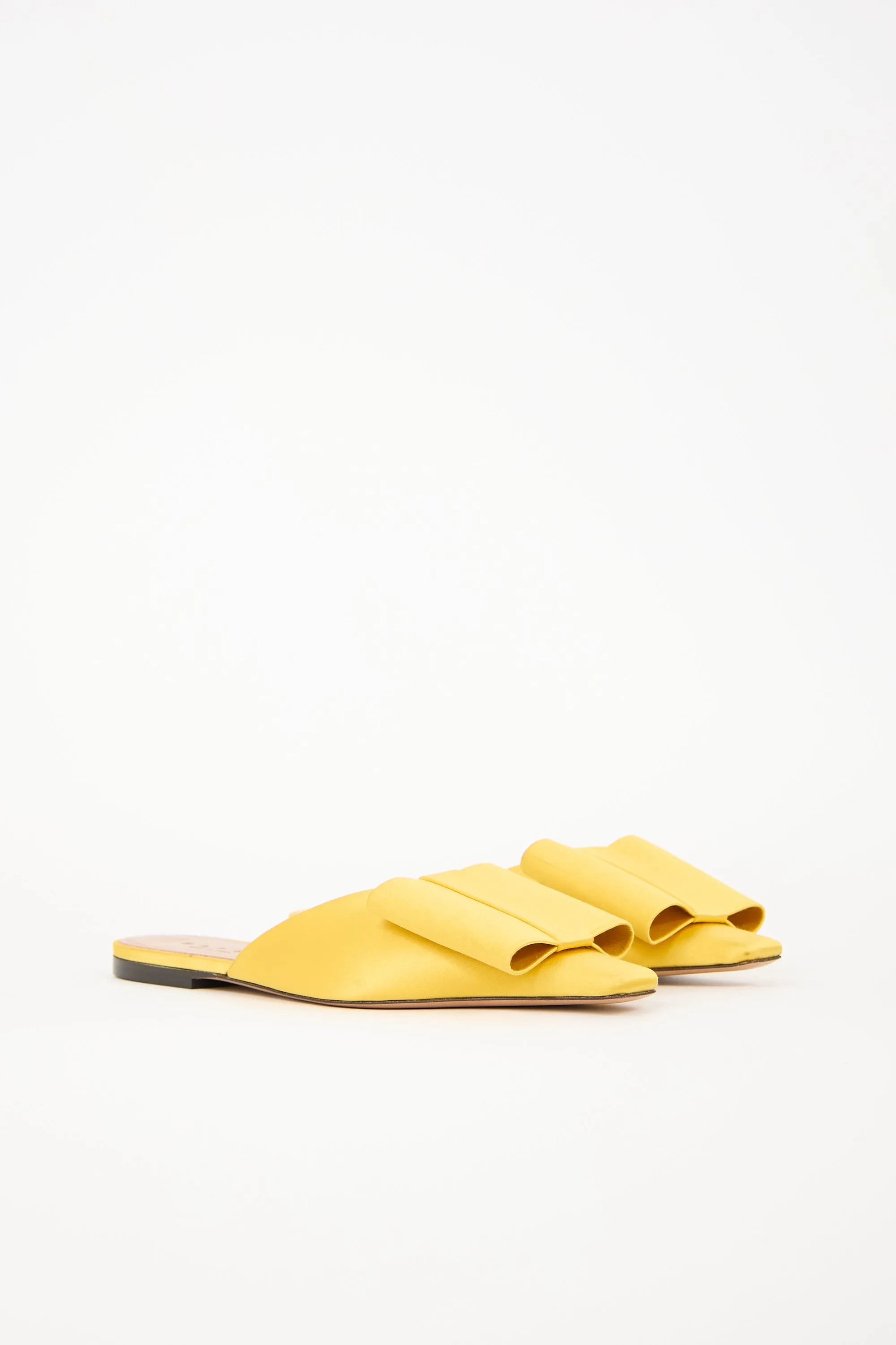 Satin Bow Mule sold by VSP Consignment product image thumbnail 3