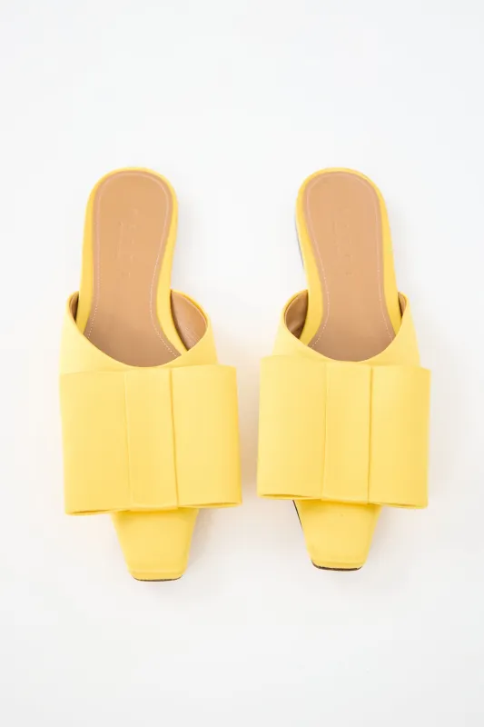 Satin Bow Mule made by Marni