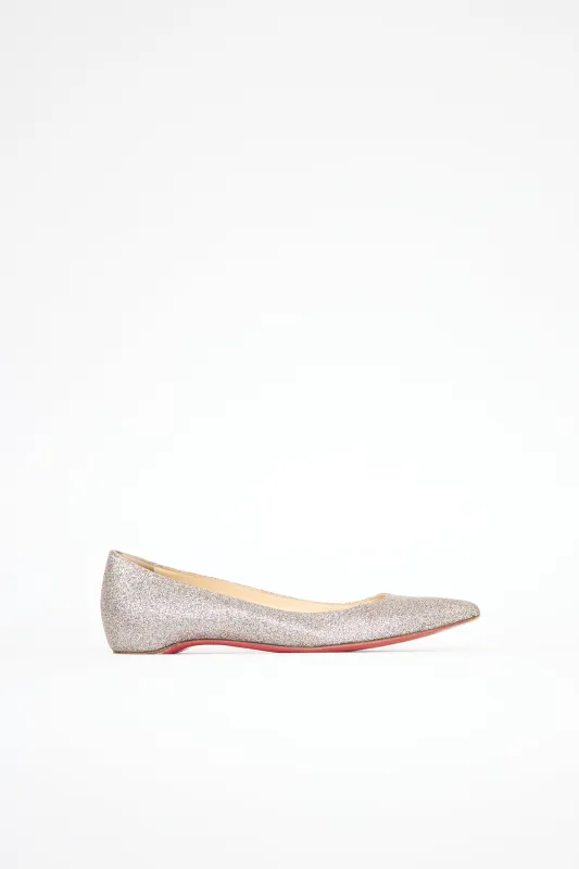 Glitter Ballalla Flat sold by VSP Consignment