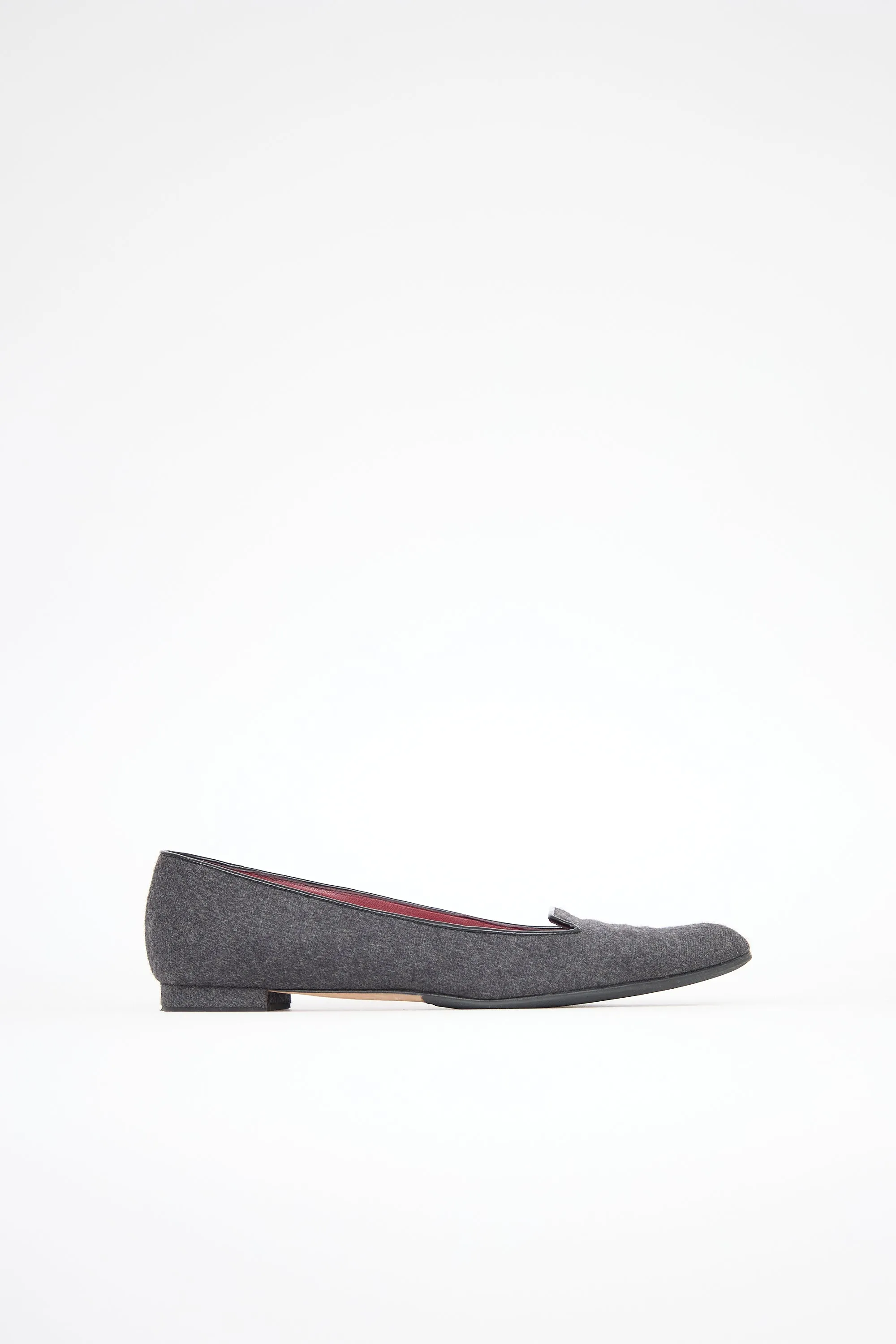 Wool Pointed Toe Flat sold by VSP Consignment