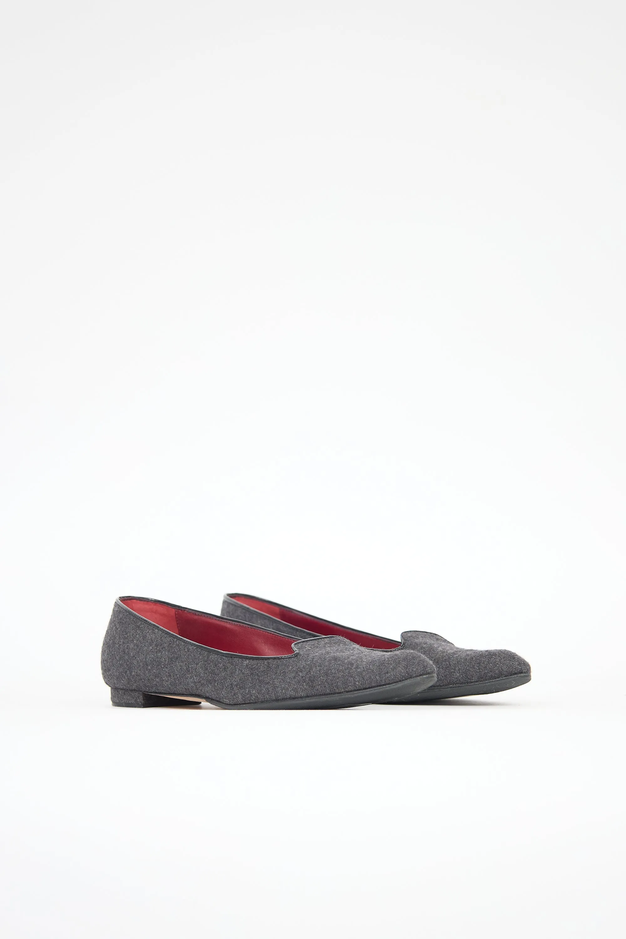 Wool Pointed Toe Flat sold by VSP Consignment product image thumbnail 3