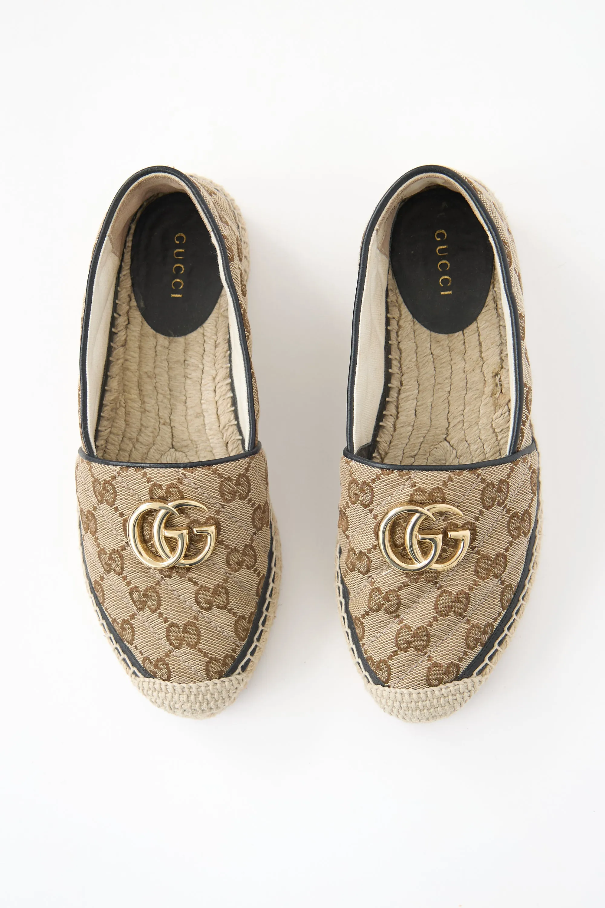 GG Canvas Marmont Espadrille Flat sold by VSP Consignment product image thumbnail 2