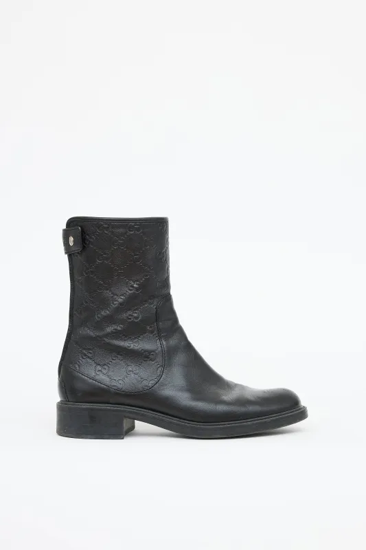 Guccissima Ankle Boot sold by VSP Consignment