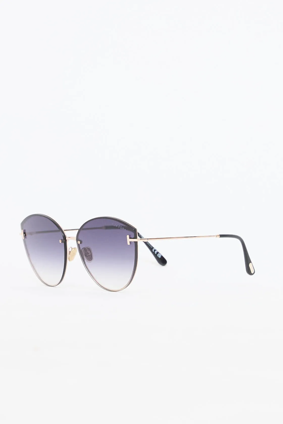 Evangeline Round Sunglasses sold by VSP Consignment product image thumbnail 2