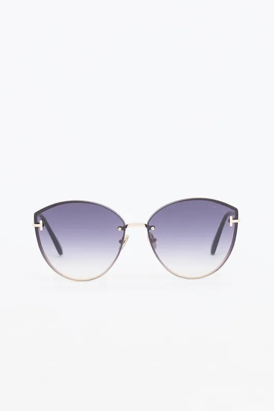 Evangeline Round Sunglasses sold by VSP Consignment
