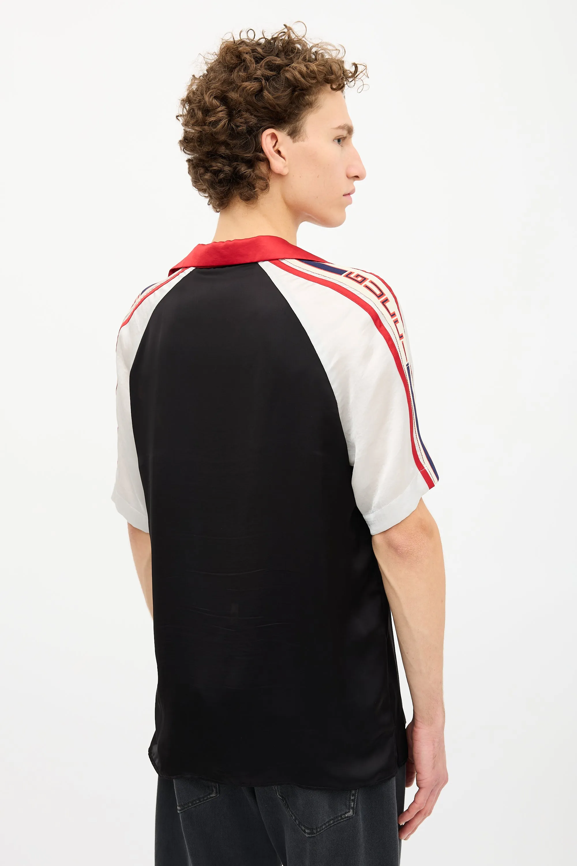 Satin Logo Shirt sold by VSP Consignment product image thumbnail 5