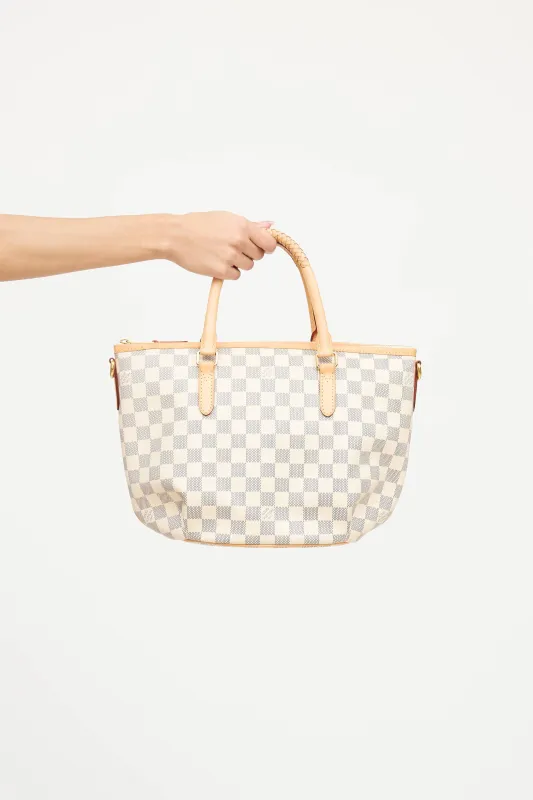 Damier Azur Riviera Tote Bag sold by VSP Consignment
